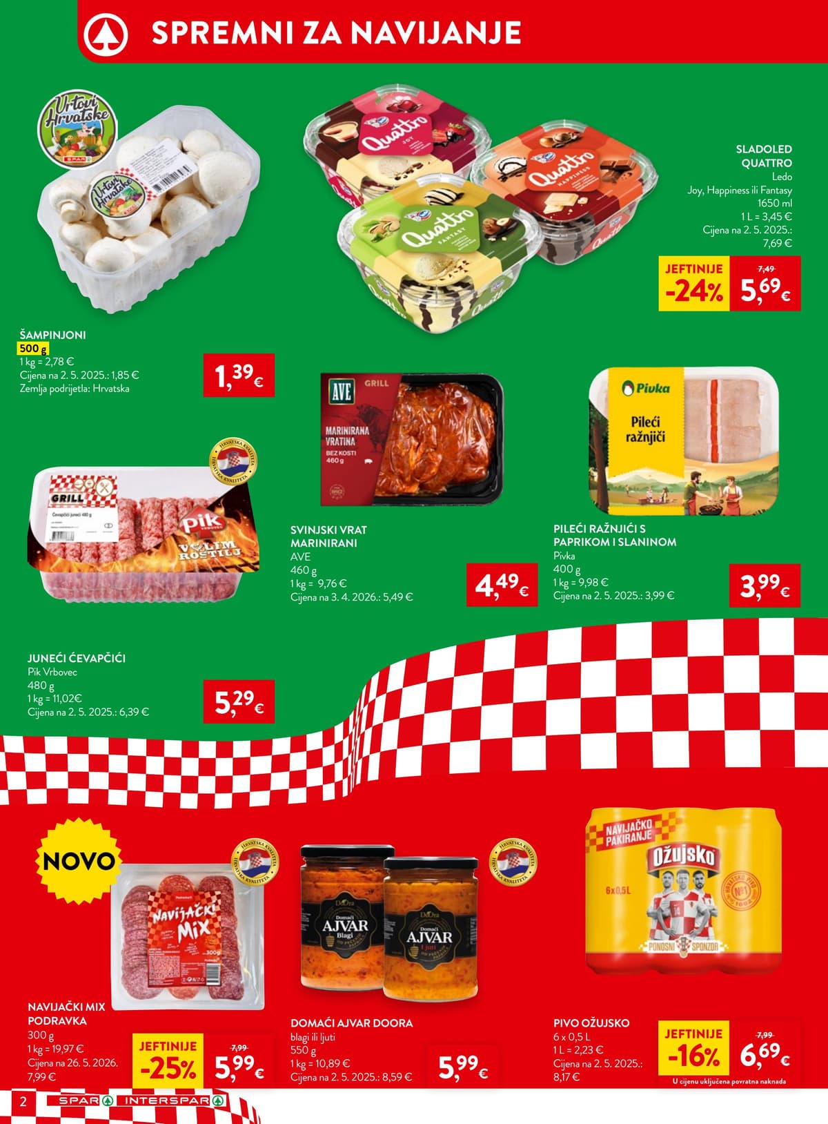 Stranica 2. Spar kataloga - Tjedna Akcija od 20.06.2026
