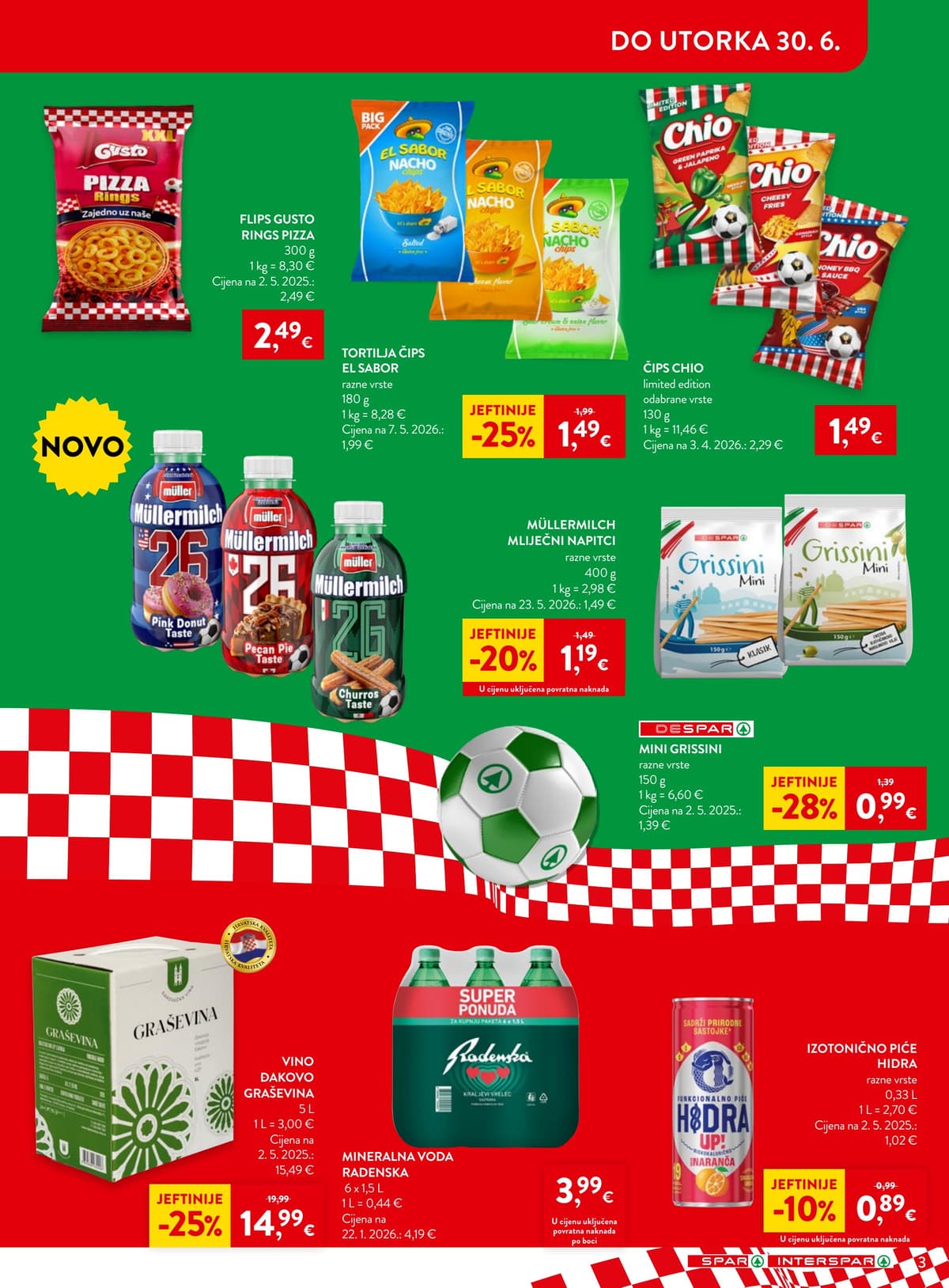Stranica 3. Spar kataloga - Tjedna Akcija od 20.06.2026