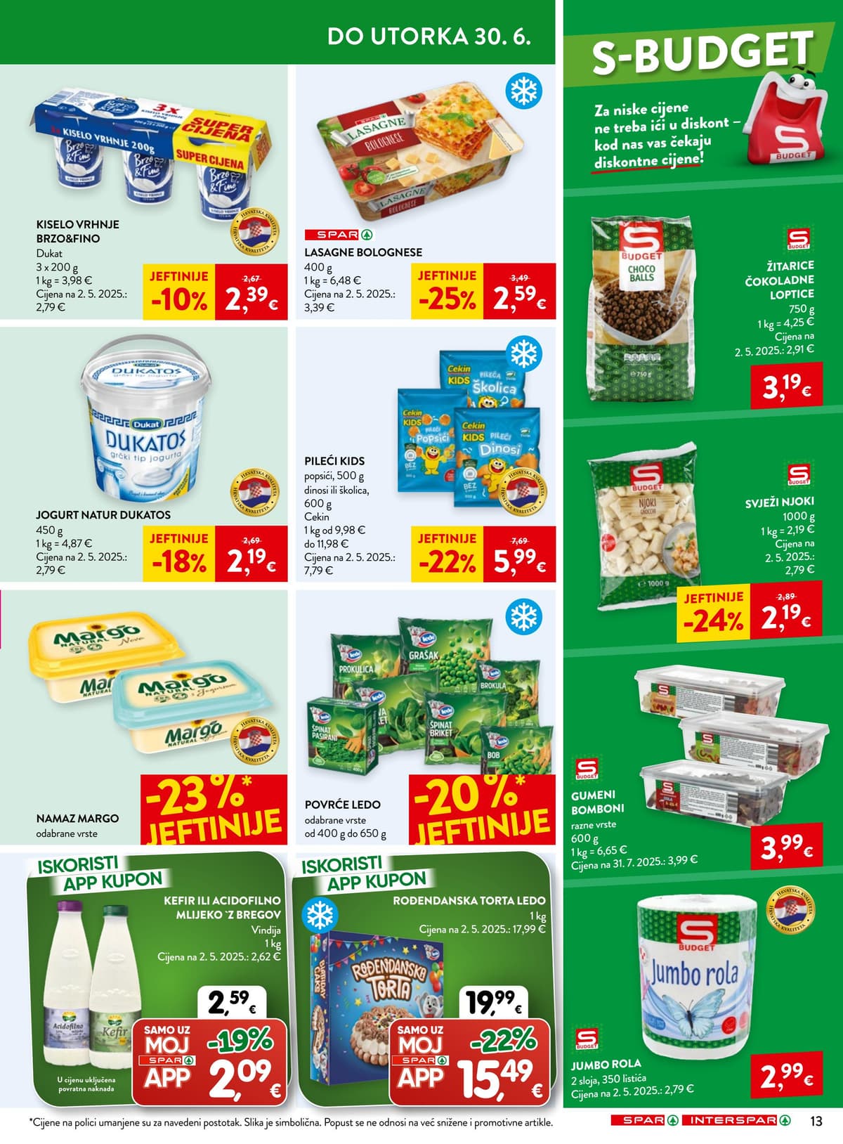 Stranica 21. Spar kataloga - Tjedna Akcija od 20.06.2026
