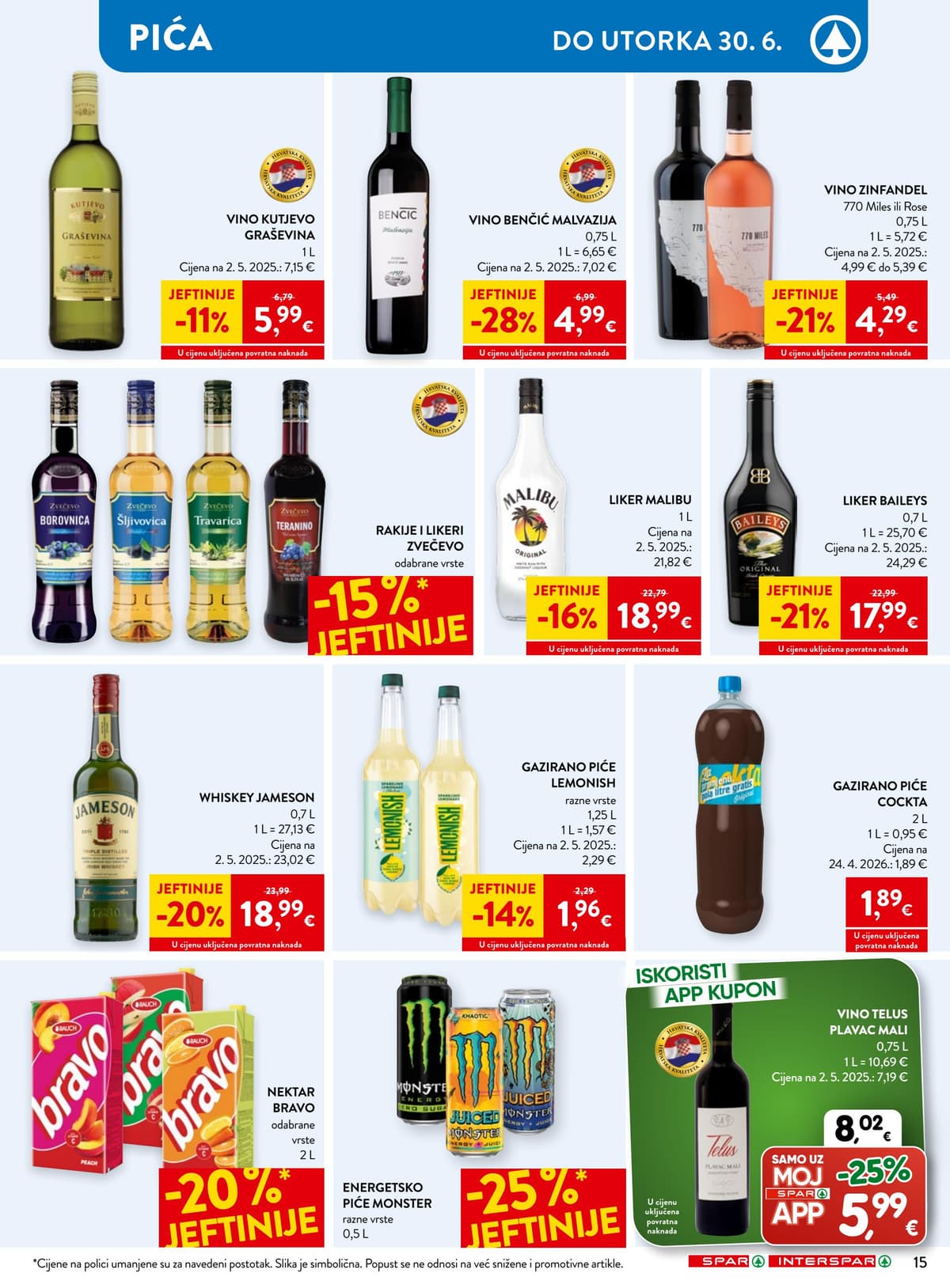 Stranica 23. Spar kataloga - Tjedna Akcija od 20.06.2026