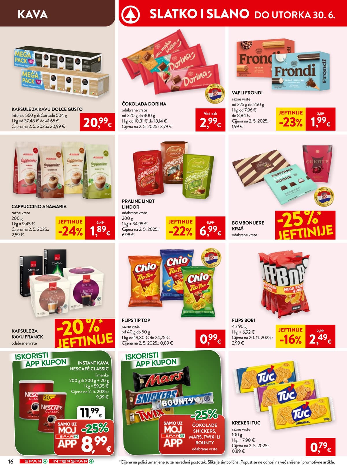 Stranica 25. Spar kataloga - Tjedna Akcija od 20.06.2026