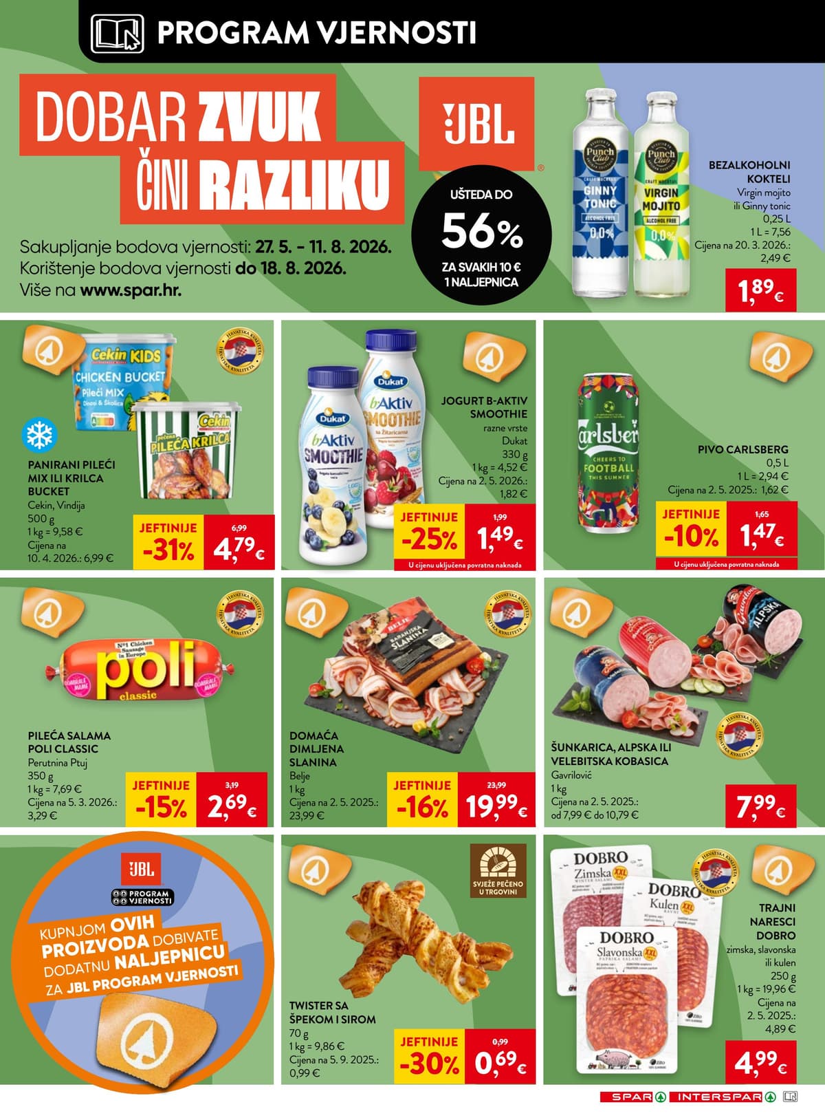 Stranica 12. Spar kataloga - Tjedna Akcija od 27.06.2026