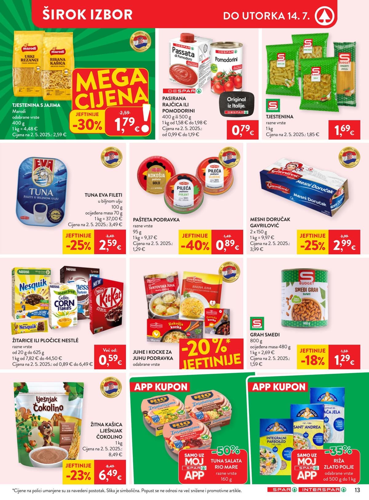 Stranica 25. Spar kataloga - Tjedna Akcija