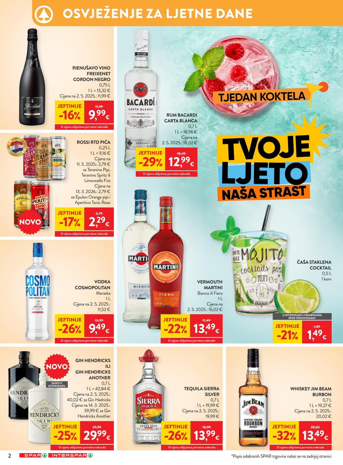Stranica 2. Spar kataloga - Tjedna Akcija od 16.07.2026