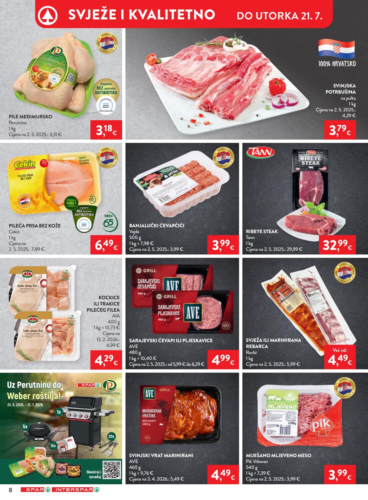 Stranica 8. Spar kataloga - Tjedna Akcija od 16.07.2026