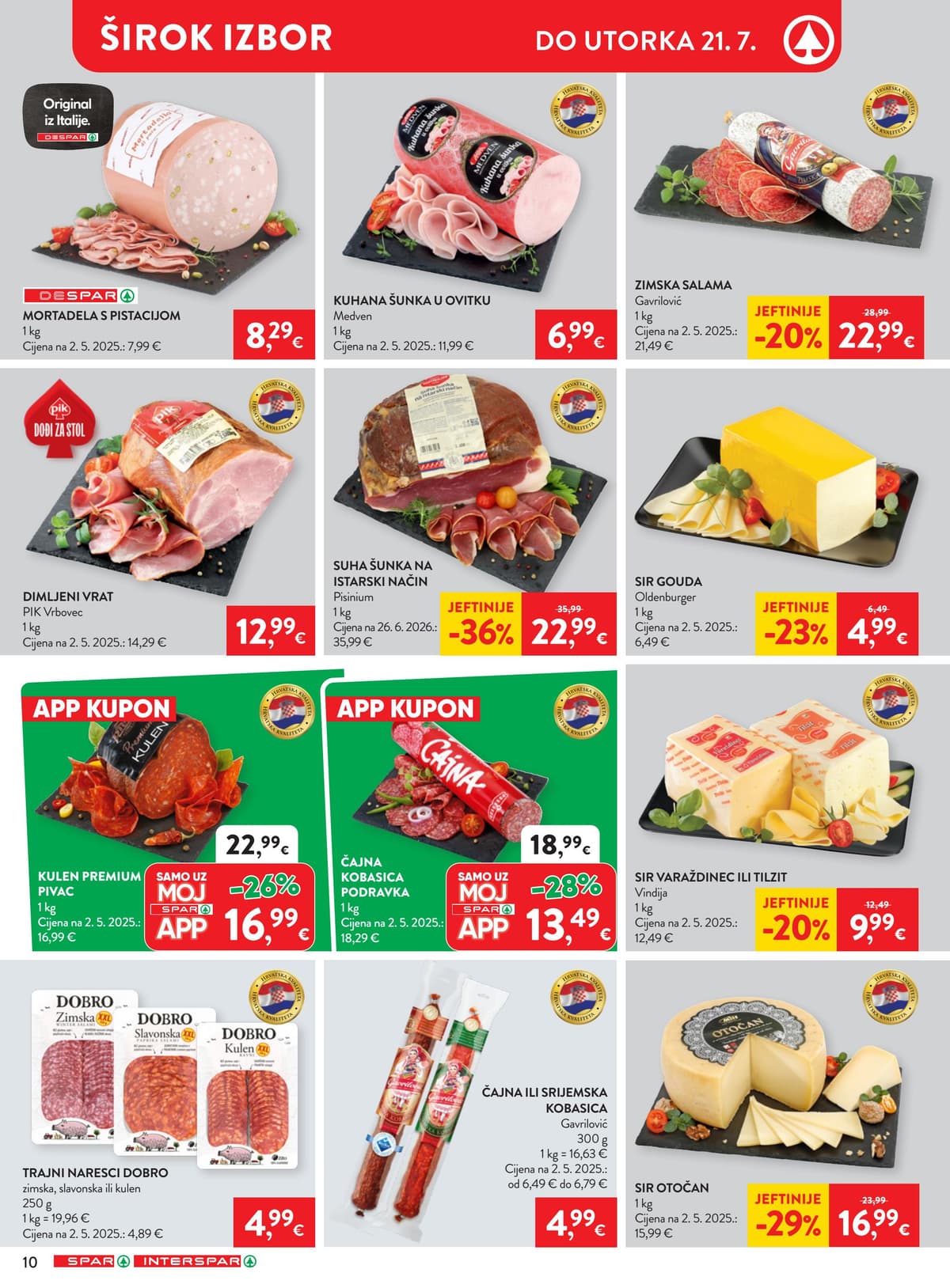 Stranica 12. Spar kataloga - Tjedna Akcija od 16.07.2026