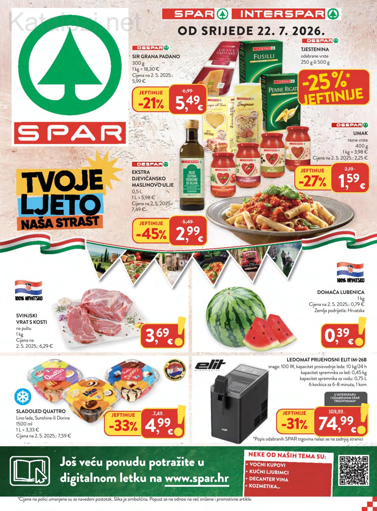 Stranica 1. Spar kataloga - Tjedna Akcija