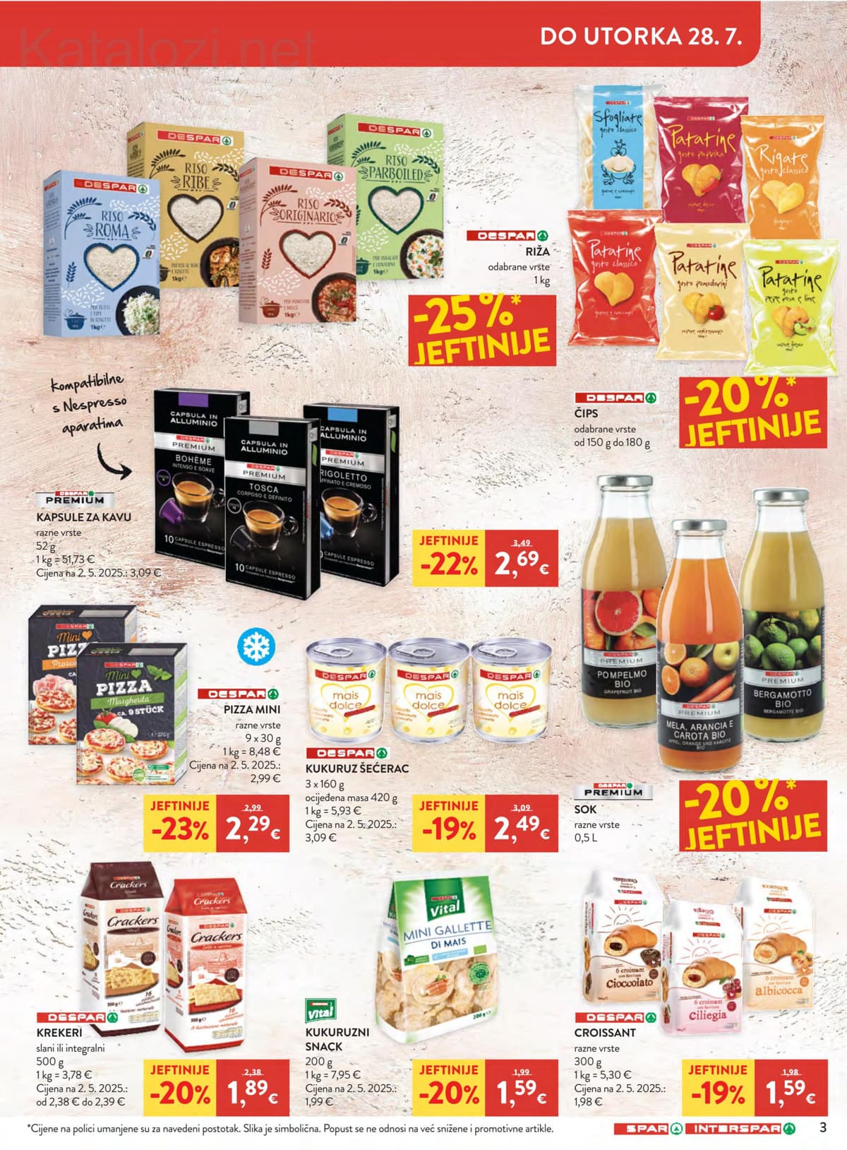 Stranica 3. Spar kataloga - Tjedna Akcija od 23.07.2026.