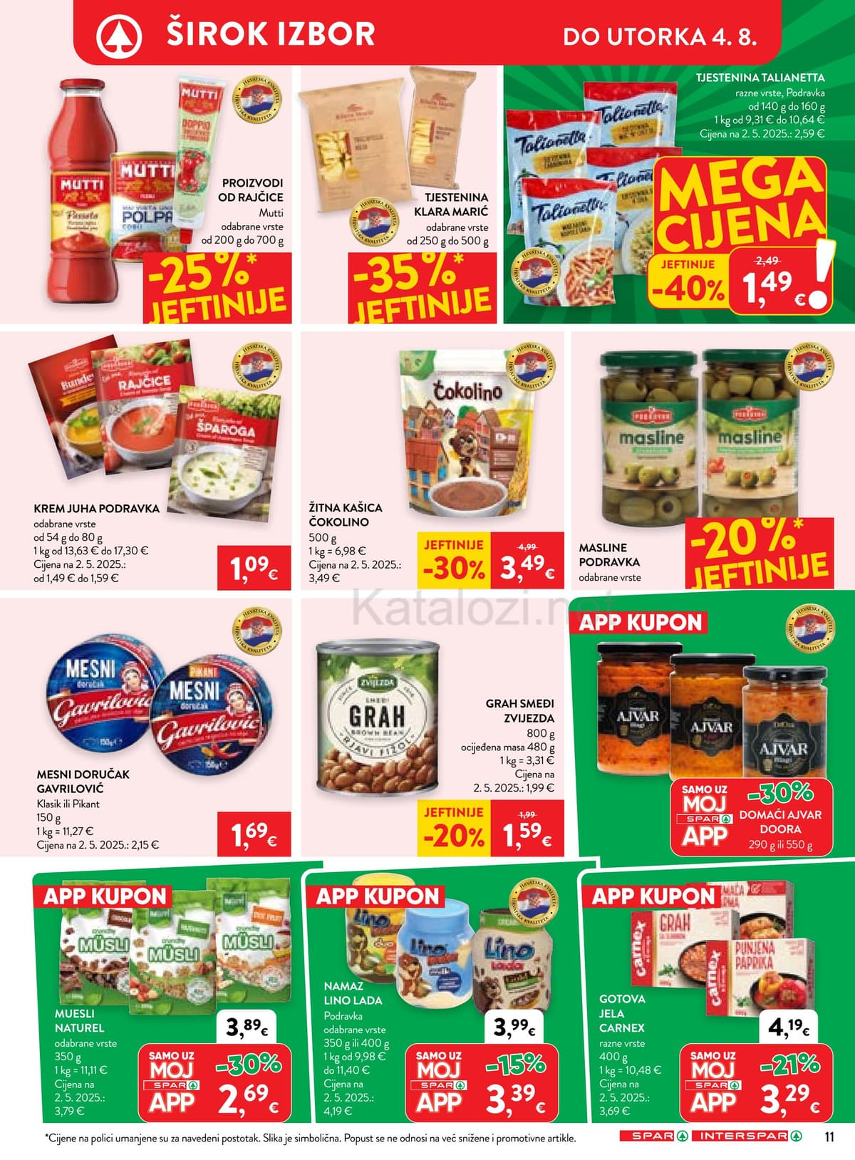 Stranica 15. Spar kataloga - Tjedna Akcija od 25.07.2026.