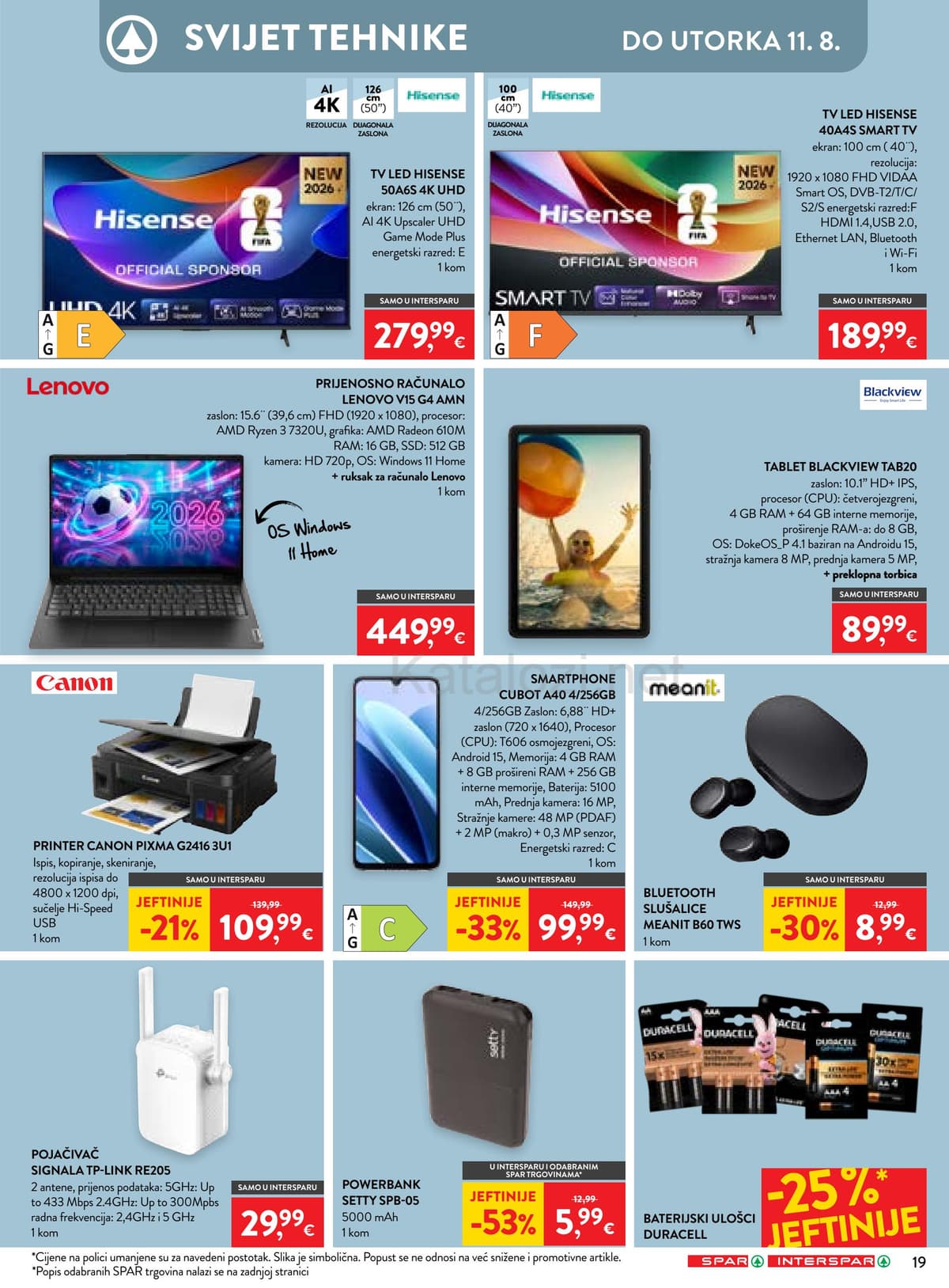 Stranica 33. Spar kataloga - Tjedna Akcija