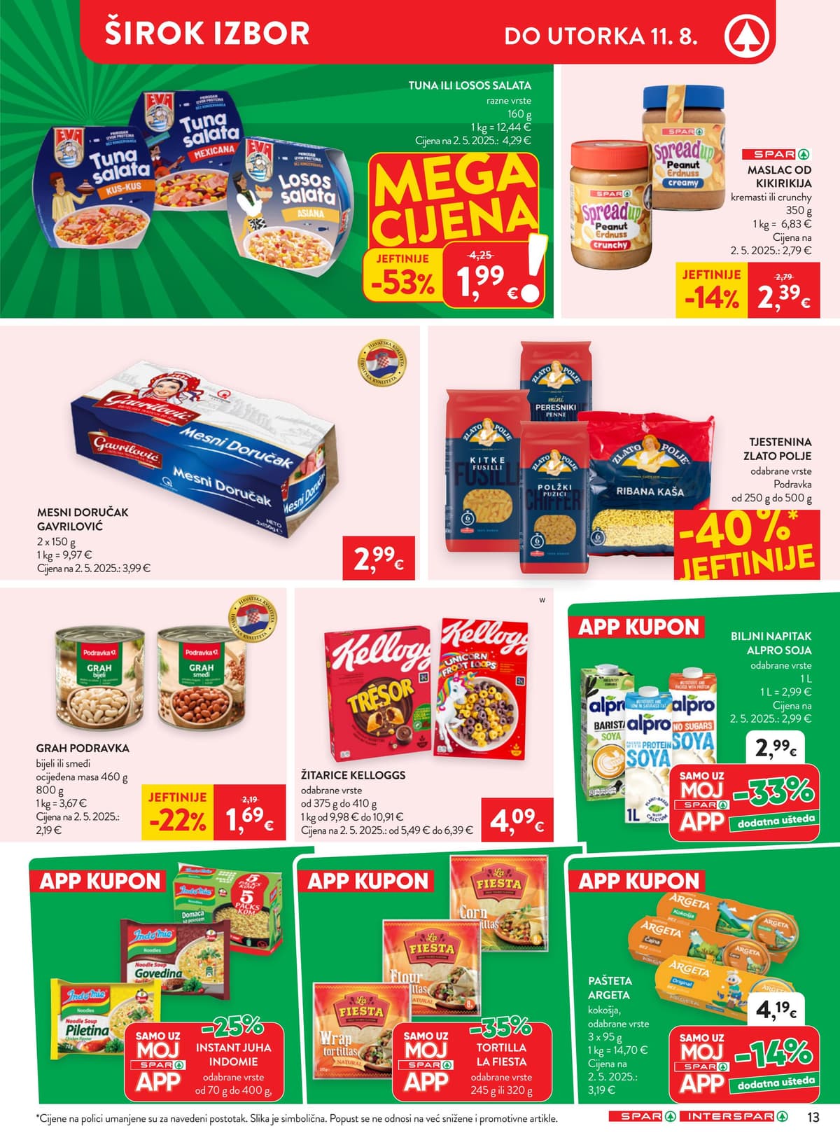 Stranica 15. Spar kataloga - Tjedna Akcija od 02.08.2026.