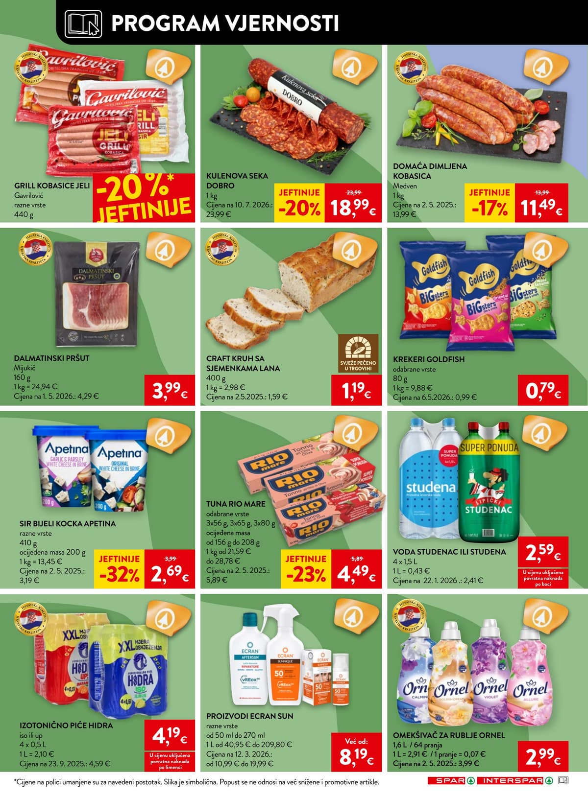Stranica 22. Spar kataloga - Tjedna Akcija od 02.08.2026.