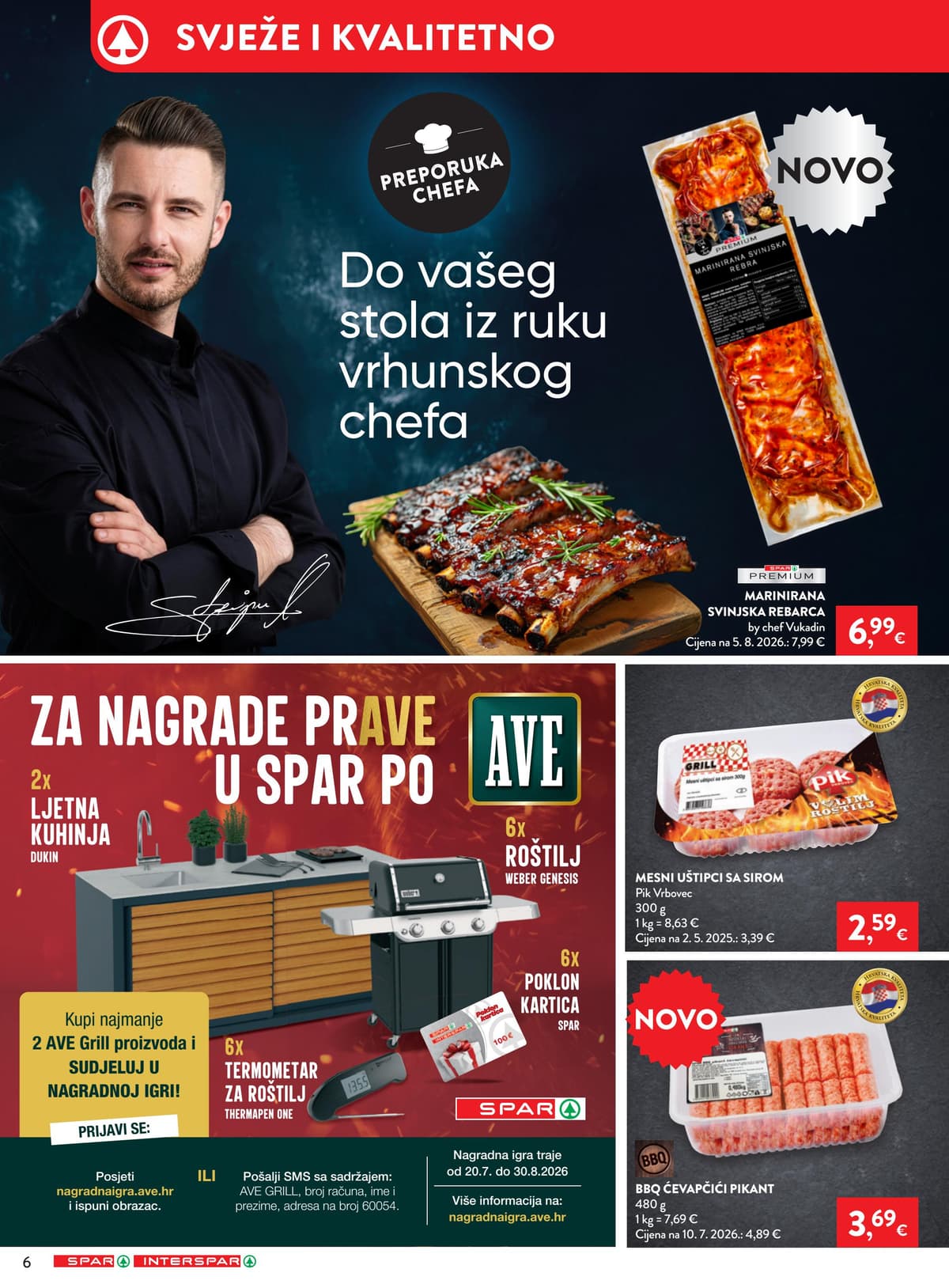 Stranica 6. Spar kataloga - Tjedna Akcija od 17.08.2026.