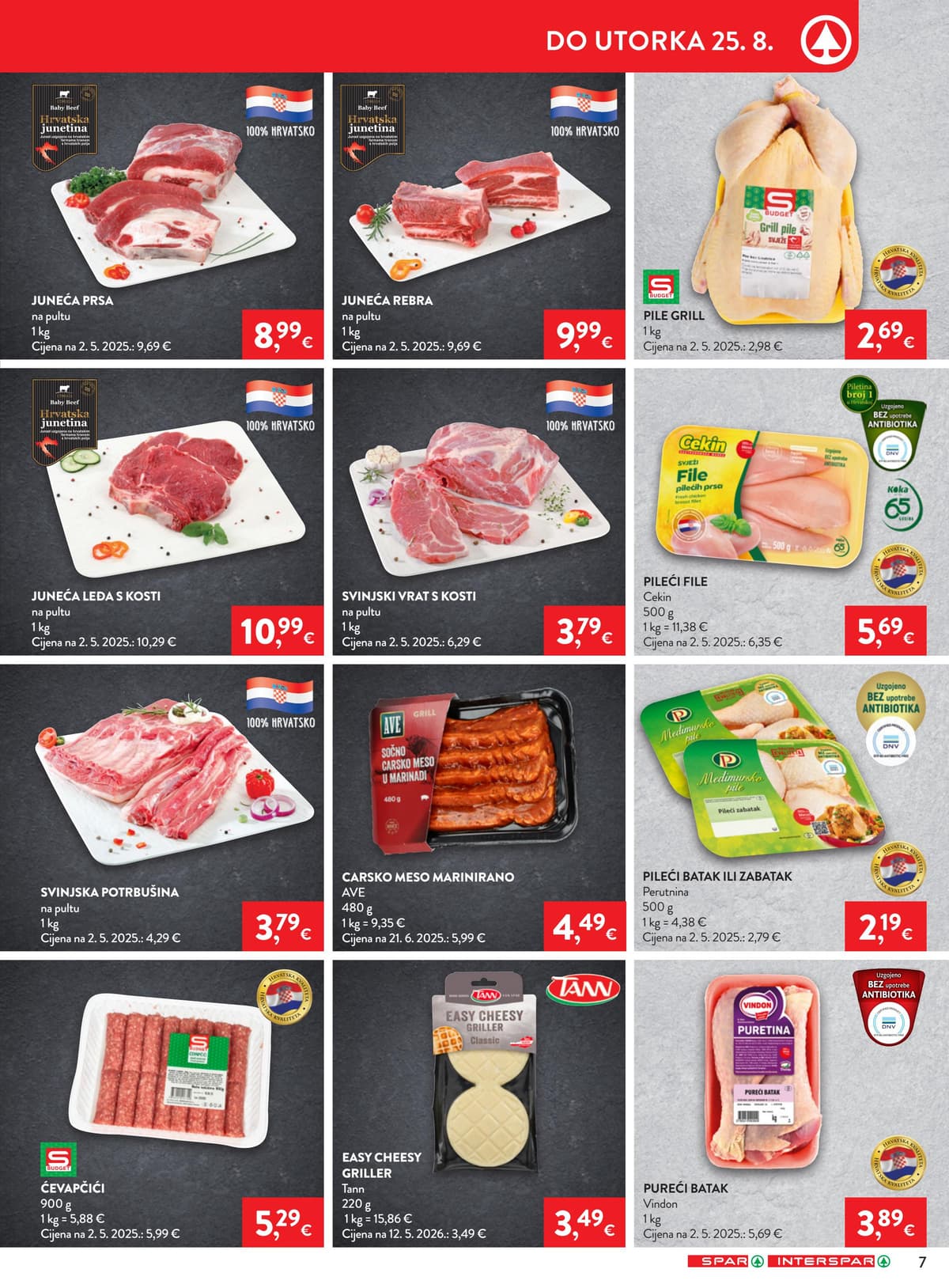 Stranica 7. Spar kataloga - Tjedna Akcija od 17.08.2026.