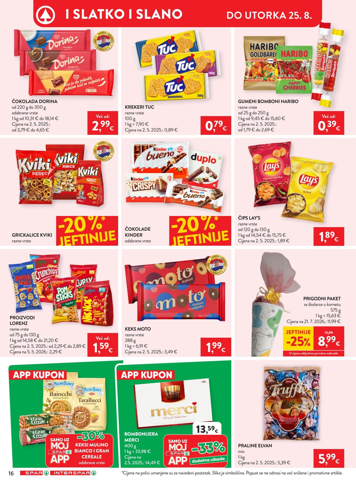 Stranica 22. Spar kataloga - Tjedna Akcija od 17.08.2026.