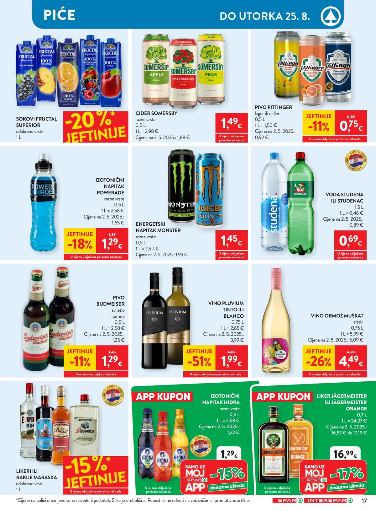 Stranica 23. Spar kataloga - Tjedna Akcija od 17.08.2026.
