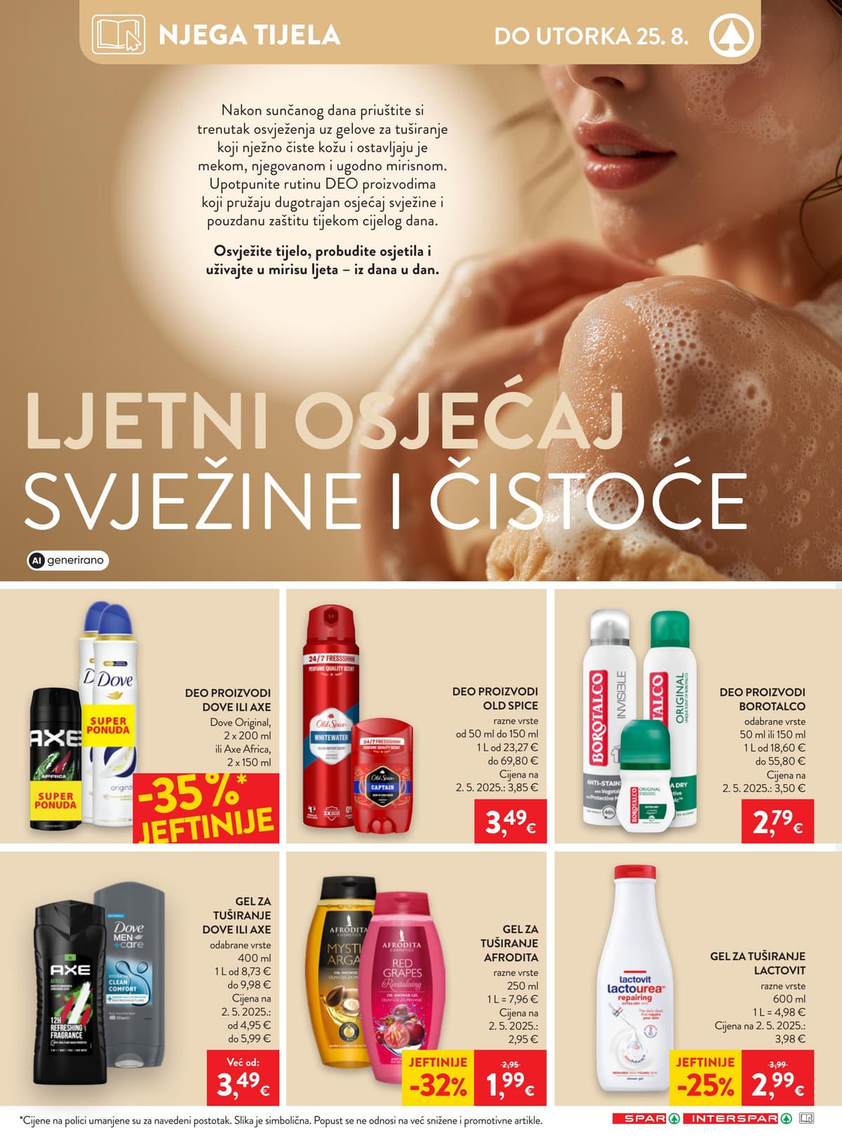 Stranica 32. Spar kataloga - Tjedna Akcija od 17.08.2026.