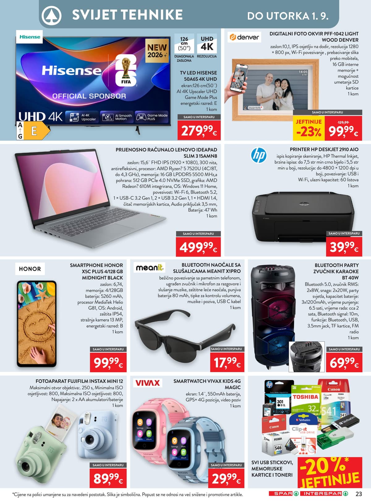 Stranica 38. Spar kataloga - Tjedna Akcija od 17.08.2026.