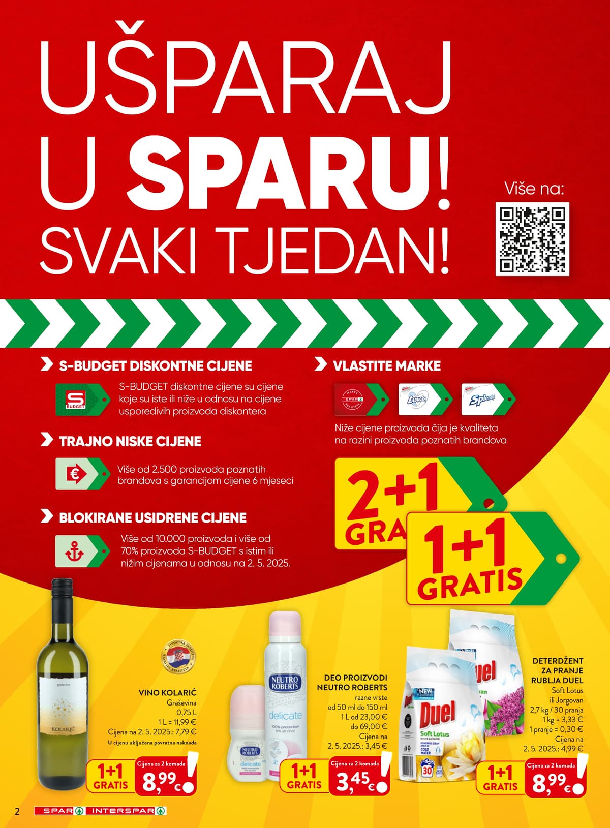 Stranica 2. Spar kataloga - Tjedna Akcija