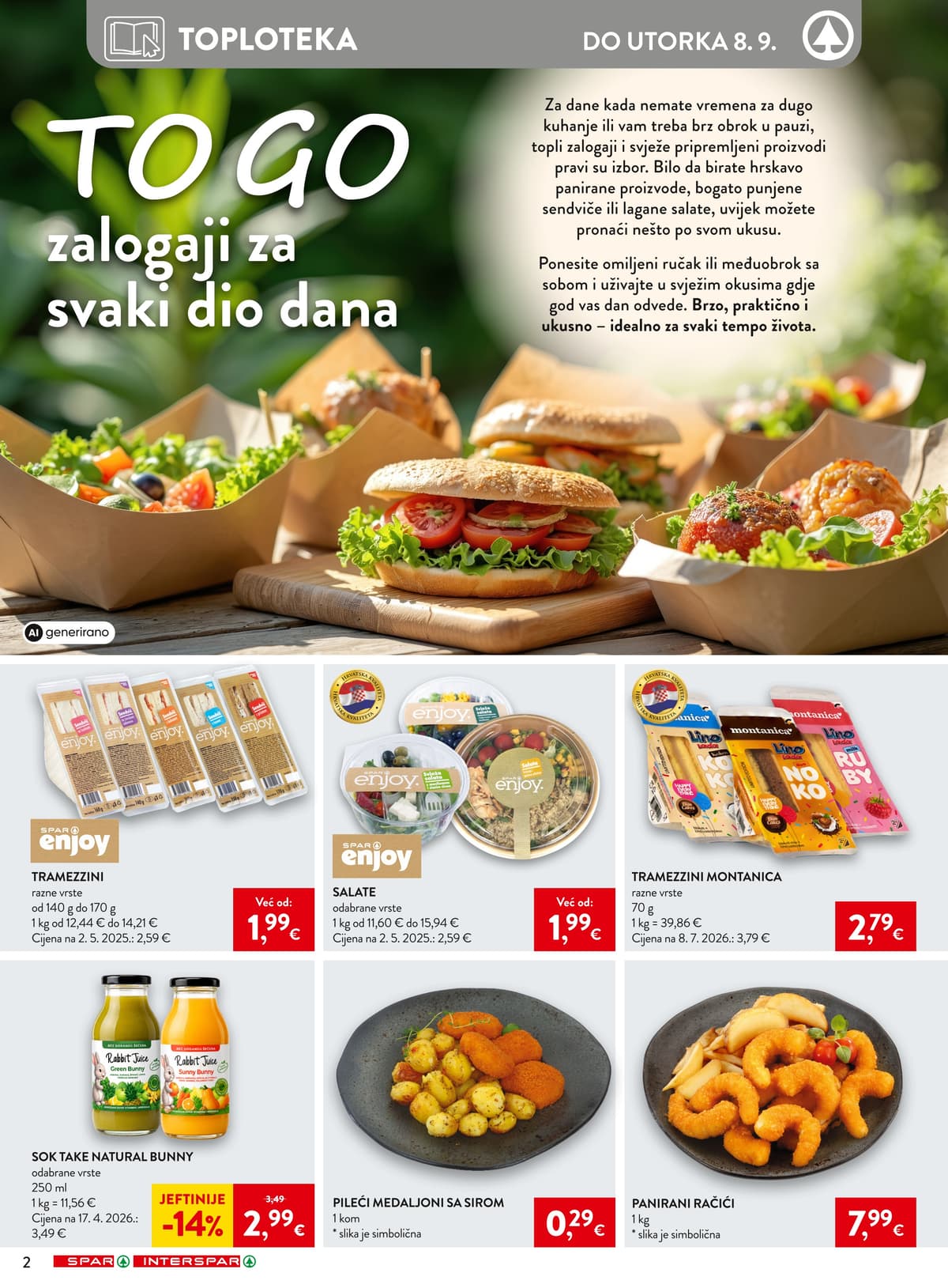 Stranica 7. Spar kataloga - Tjedna Akcija od 01.09.2026.