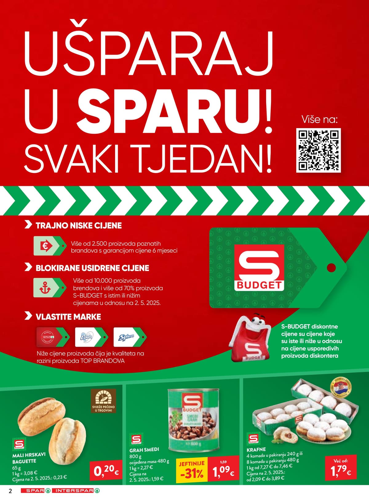 Stranica 2. Spar kataloga - Tjedna Akcija od 04.09.2026.