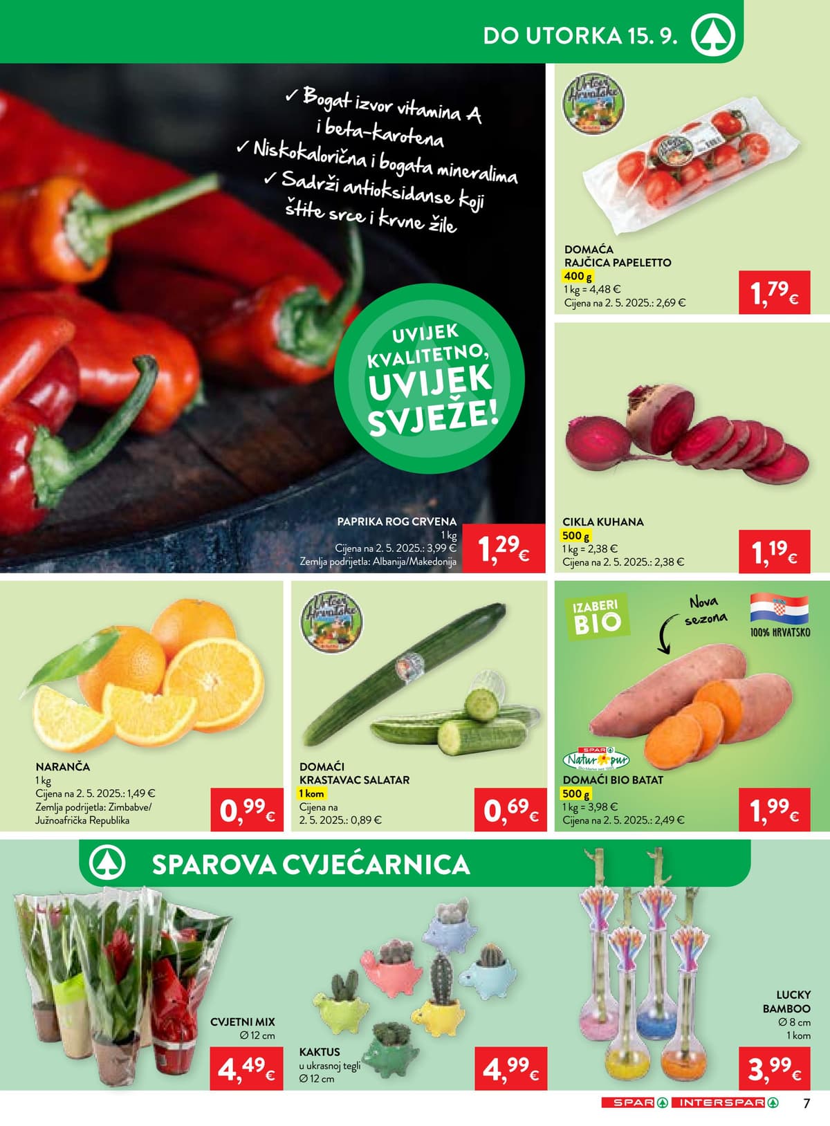 Stranica 9. Spar kataloga - Tjedna Akcija