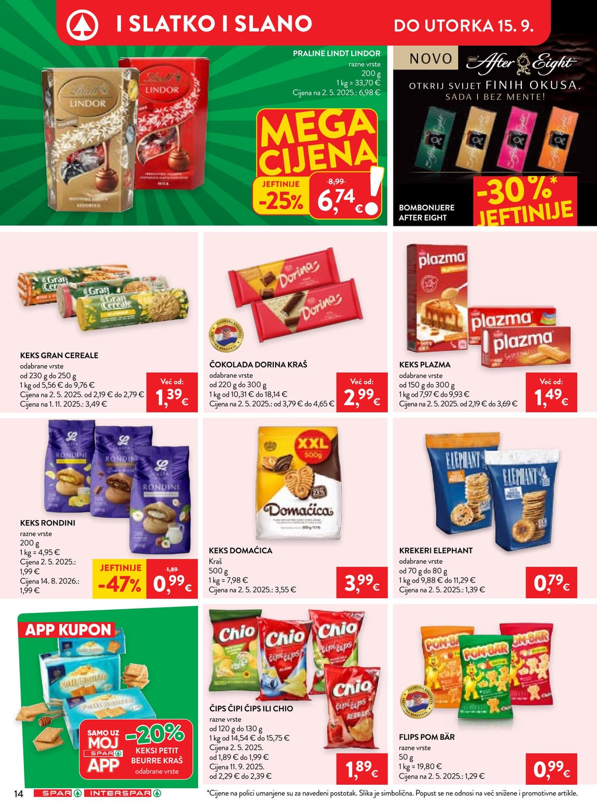 Stranica 21. Spar kataloga - Tjedna Akcija od 04.09.2026.