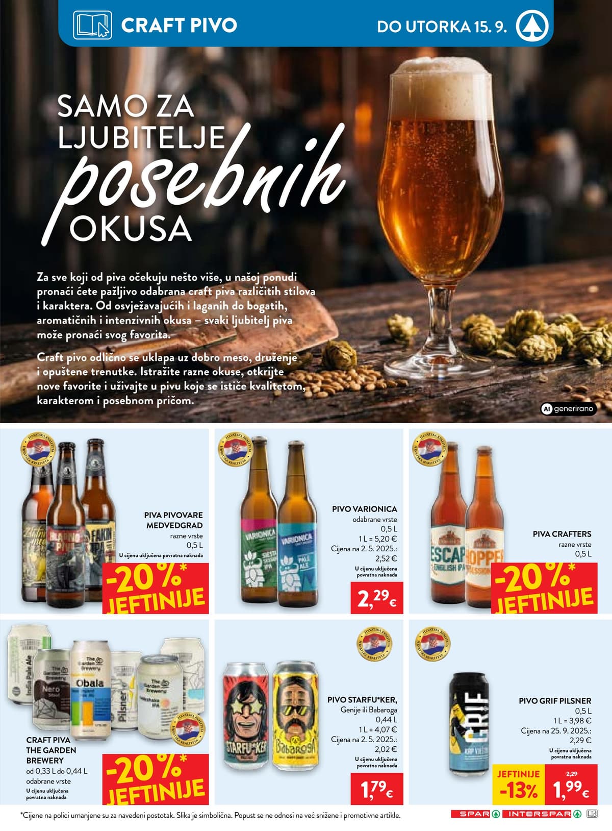 Stranica 22. Spar kataloga - Tjedna Akcija od 04.09.2026.