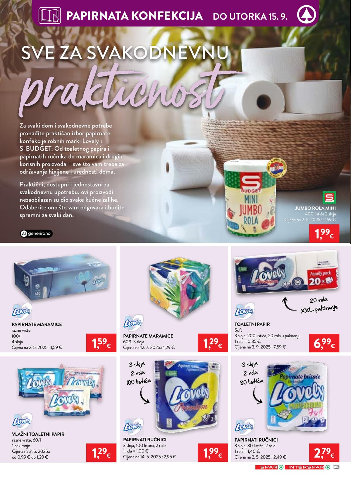 Stranica 27. Spar kataloga - Tjedna Akcija od 04.09.2026.