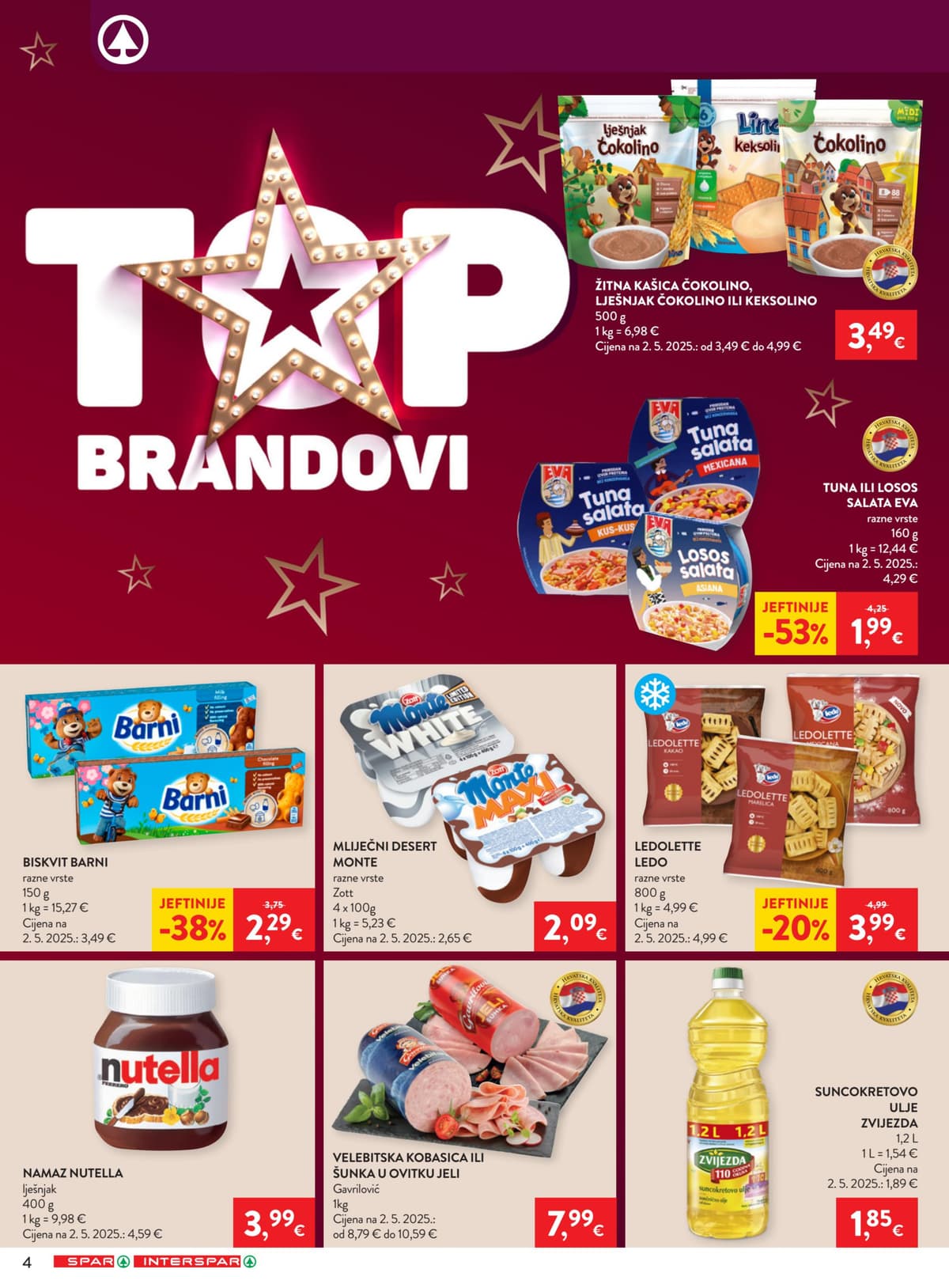 Stranica 4. Spar kataloga - Tjedna Akcija od 17.09.2026.