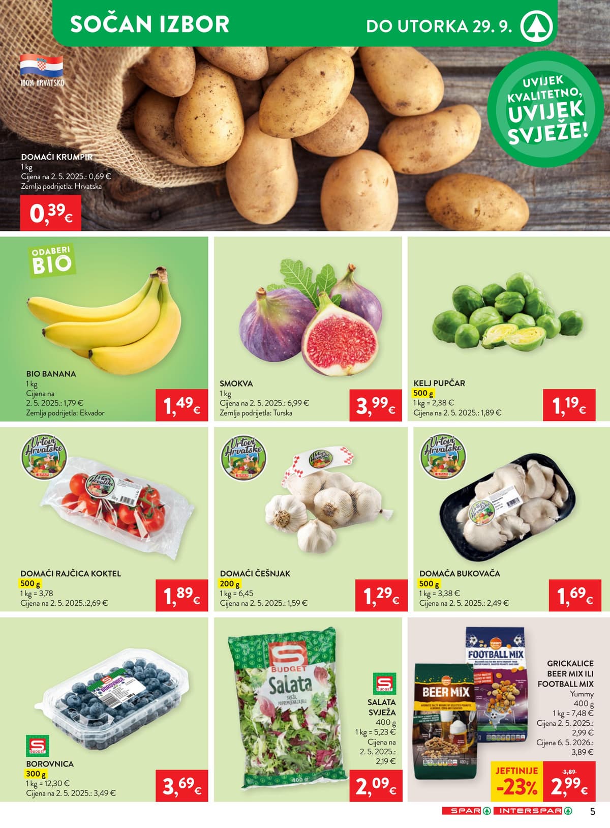 Stranica 11. Spar kataloga - Tjedna Akcija od 20.09.2026.