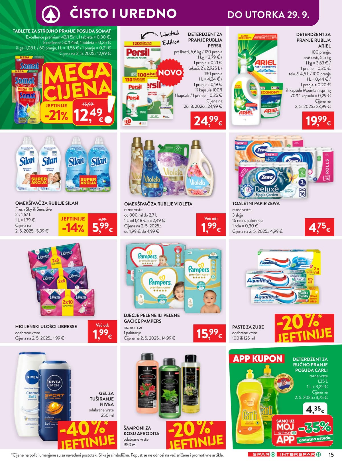 Stranica 23. Spar kataloga - Tjedna Akcija od 20.09.2026.