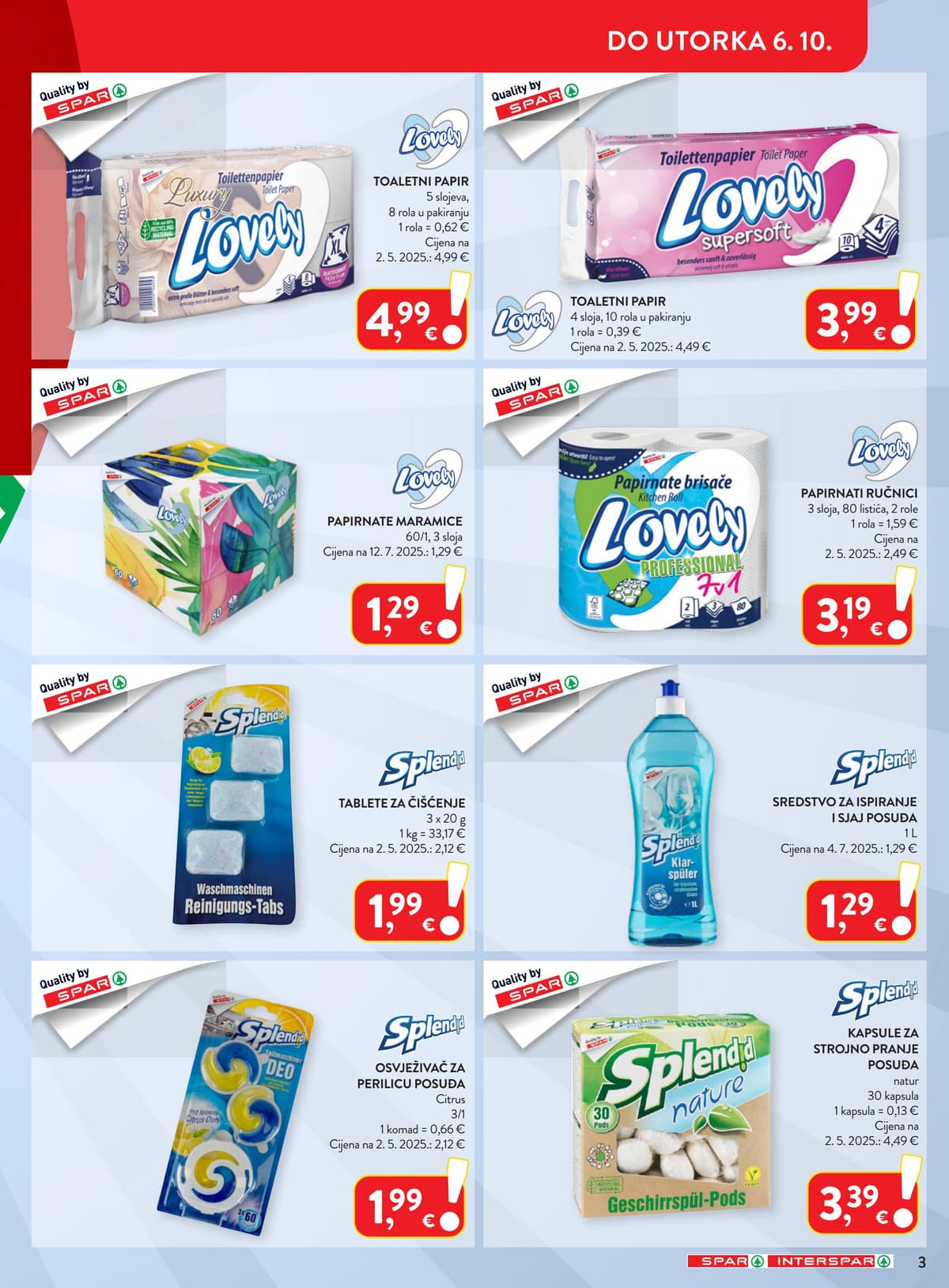 Stranica 3. Spar kataloga - Tjedna Akcija od 28.09.2026.