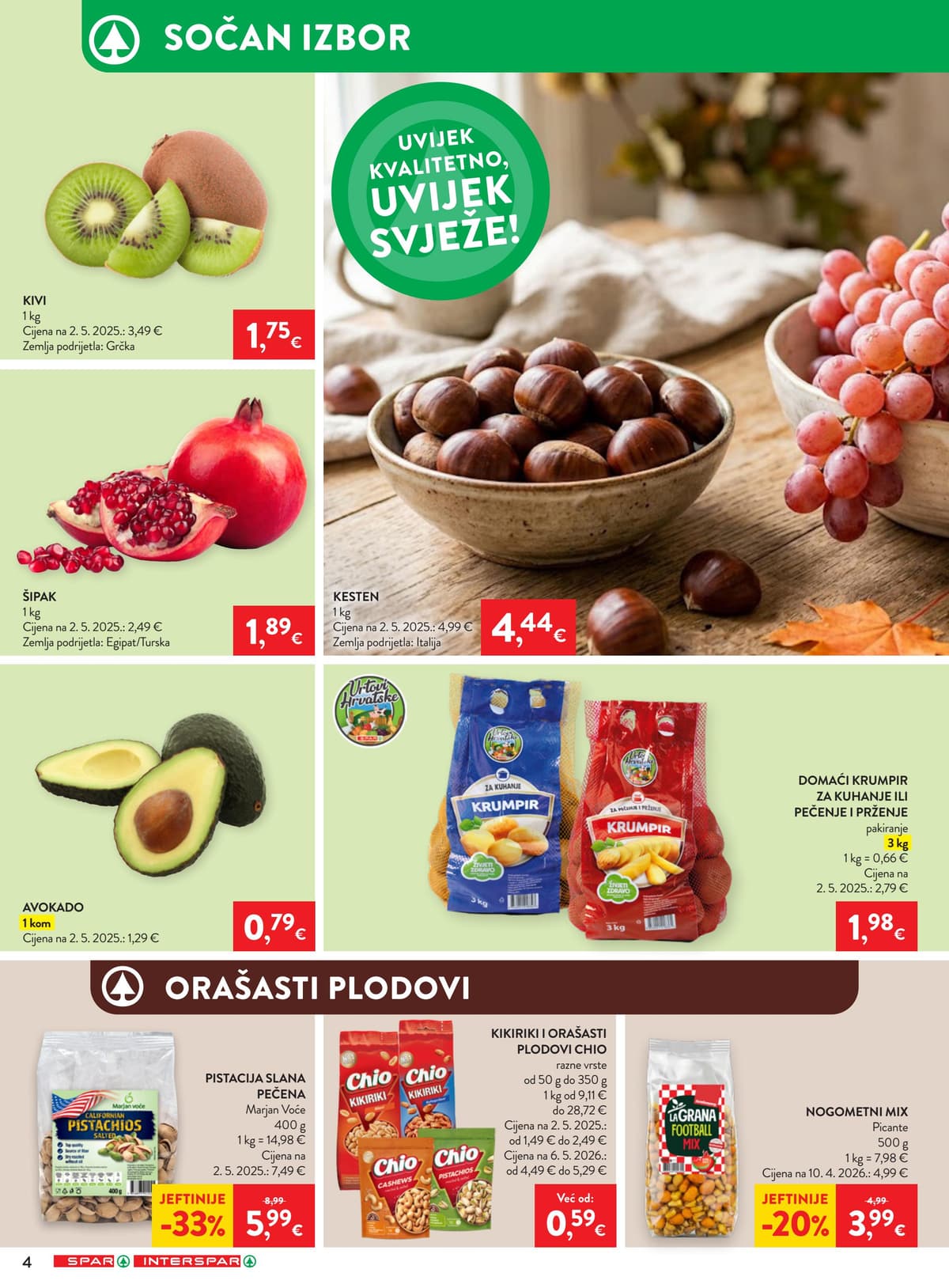 Stranica 4. Spar kataloga - Tjedna Akcija od 28.09.2026.