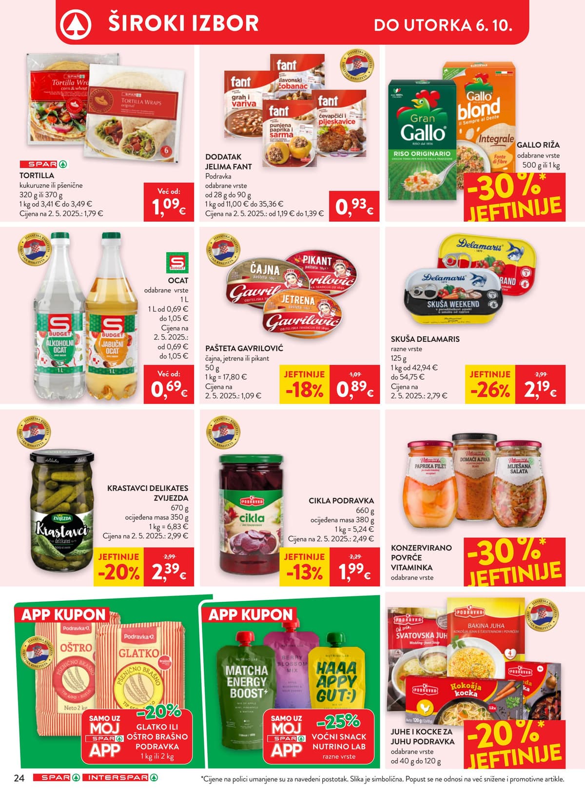 Stranica 30. Spar kataloga - Tjedna Akcija od 28.09.2026.
