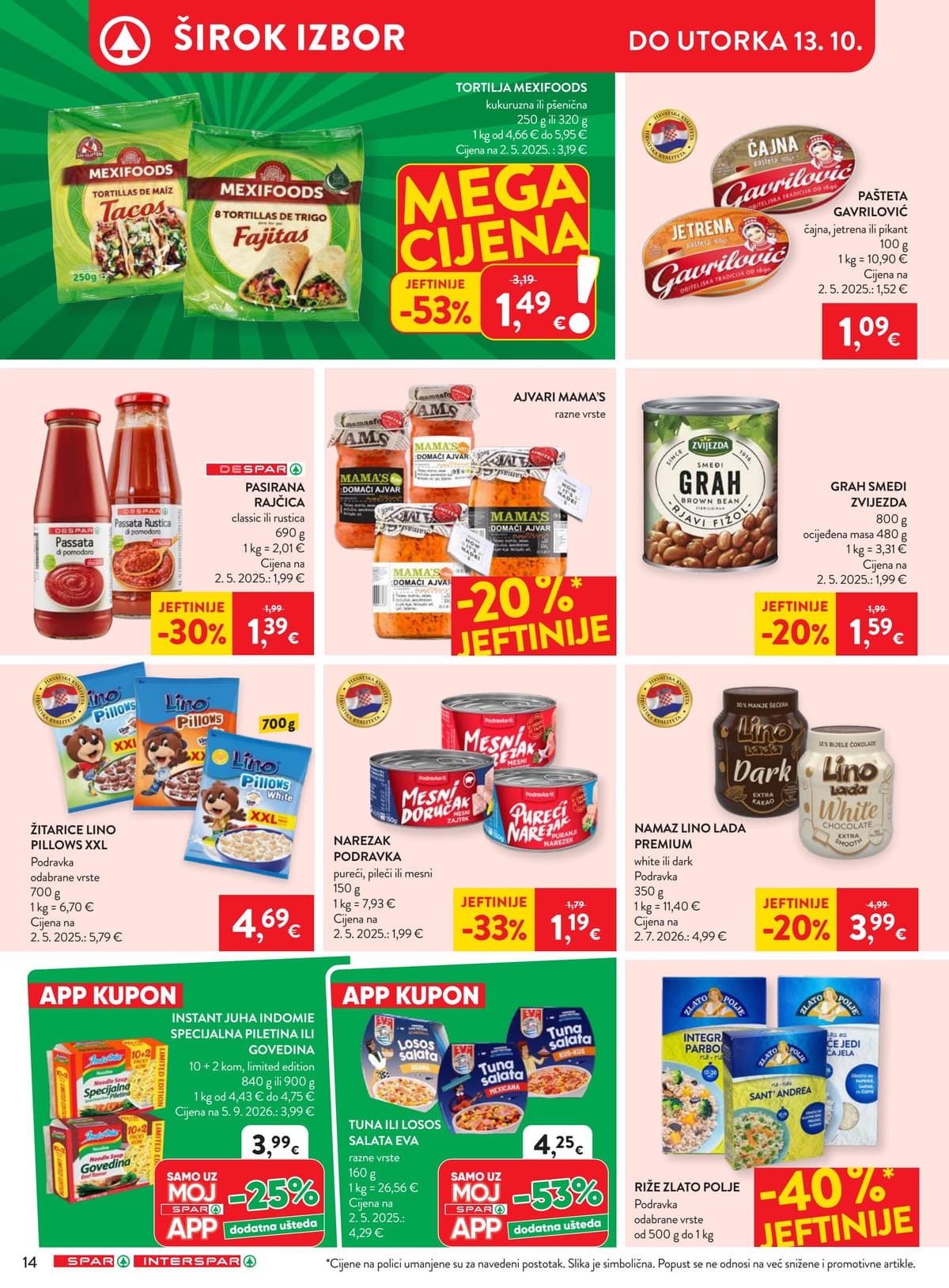 Stranica 17. Spar kataloga - Tjedna Akcija od 16.10.2026.