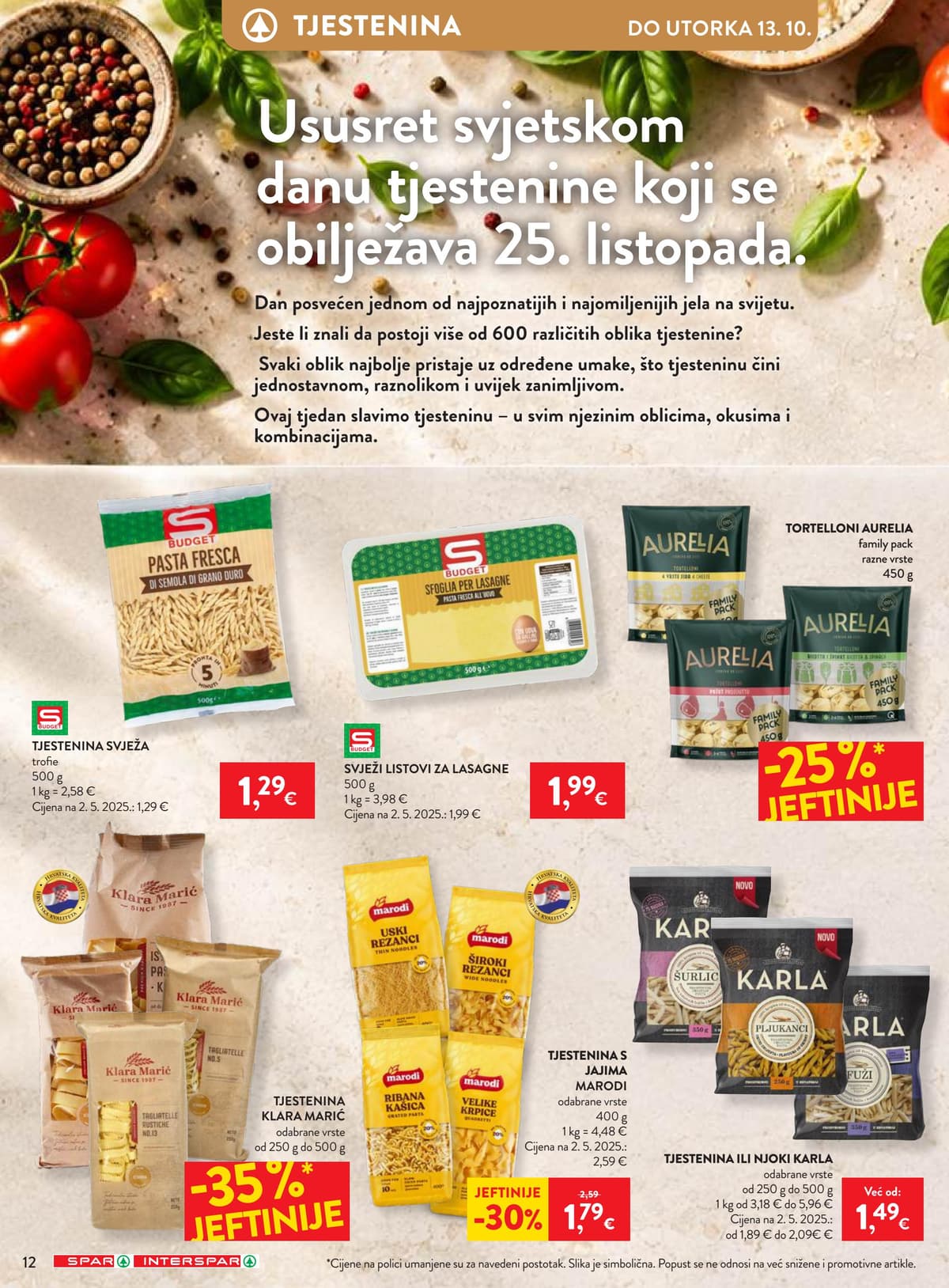 Stranica 18. Spar kataloga - Tjedna Akcija od 16.10.2026.