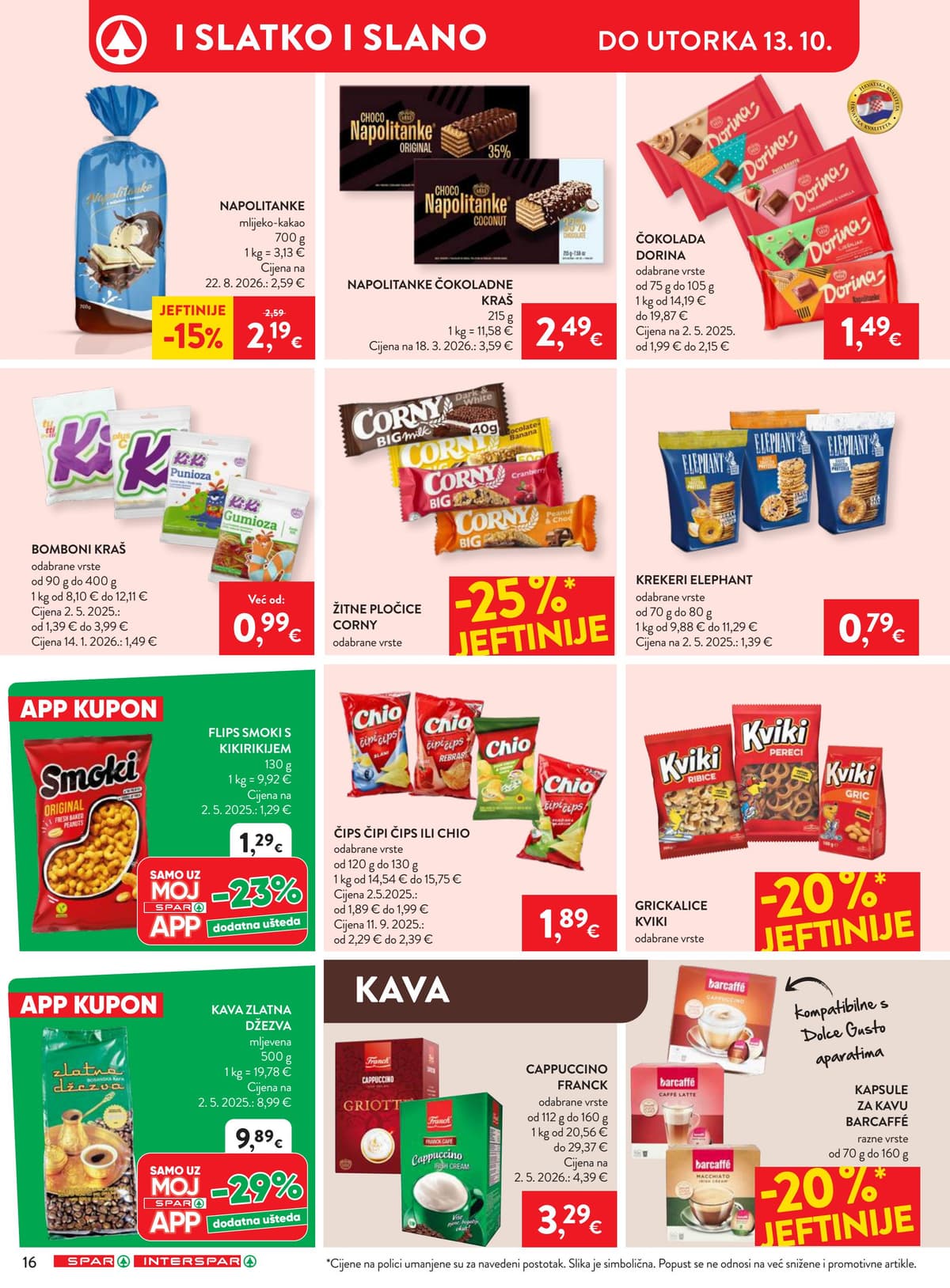 Stranica 26. Spar kataloga - Tjedna Akcija od 16.10.2026.