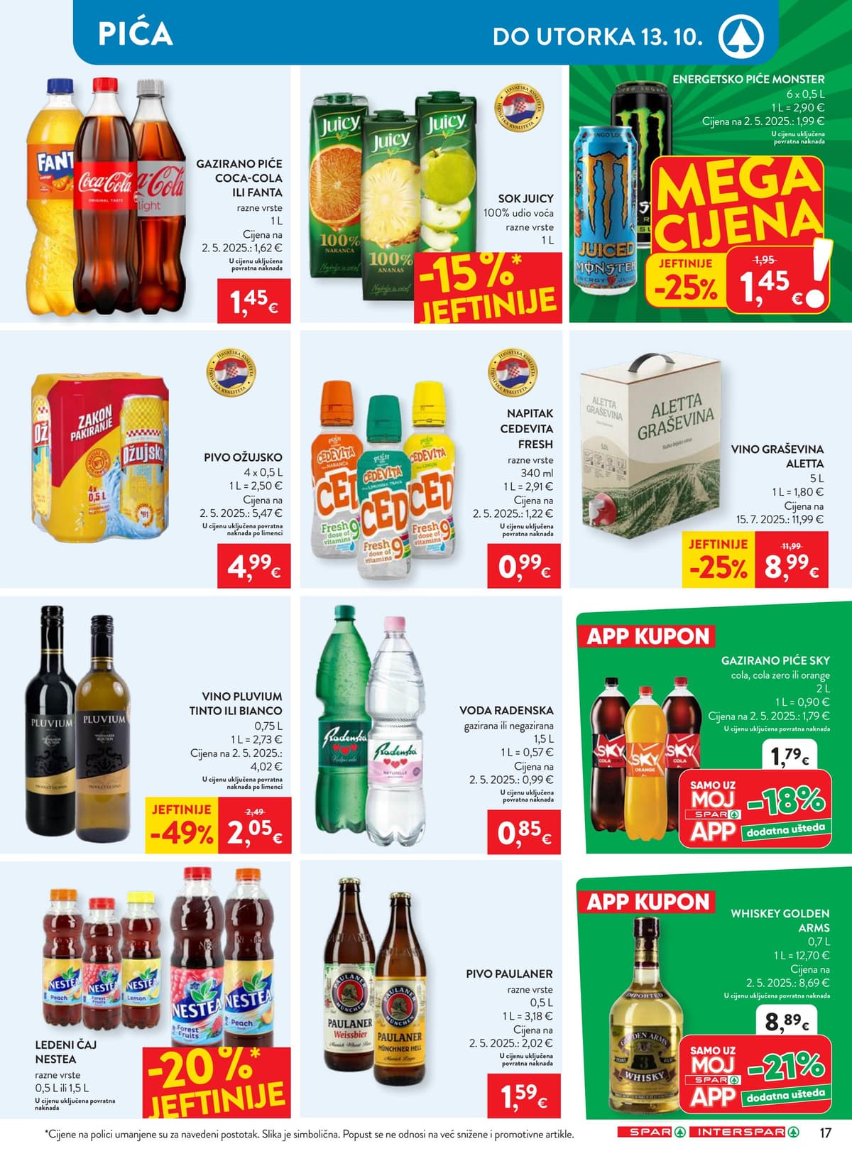 Stranica 28. Spar kataloga - Tjedna Akcija od 16.10.2026.