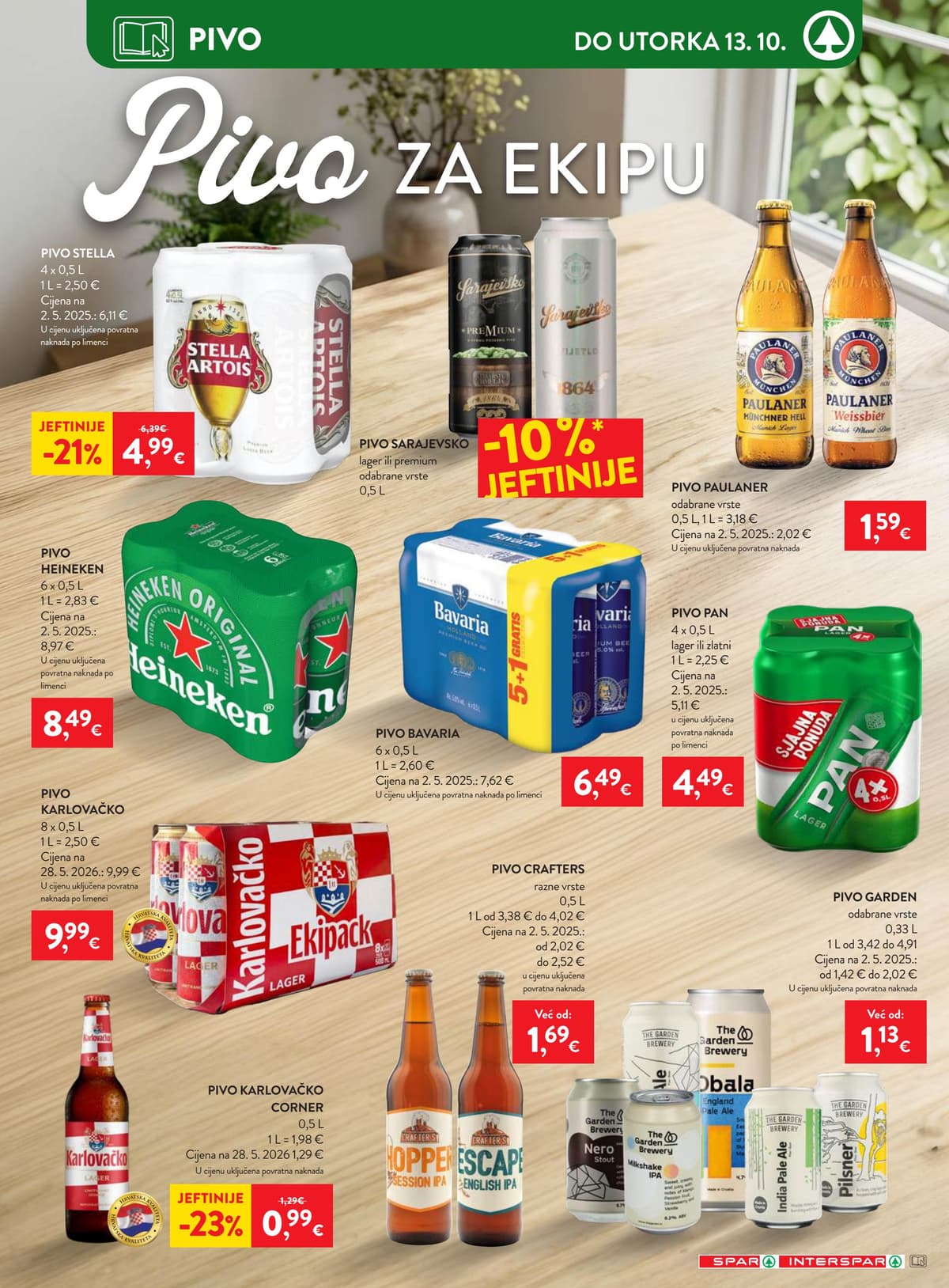Stranica 29. Spar kataloga - Tjedna Akcija od 16.10.2026.