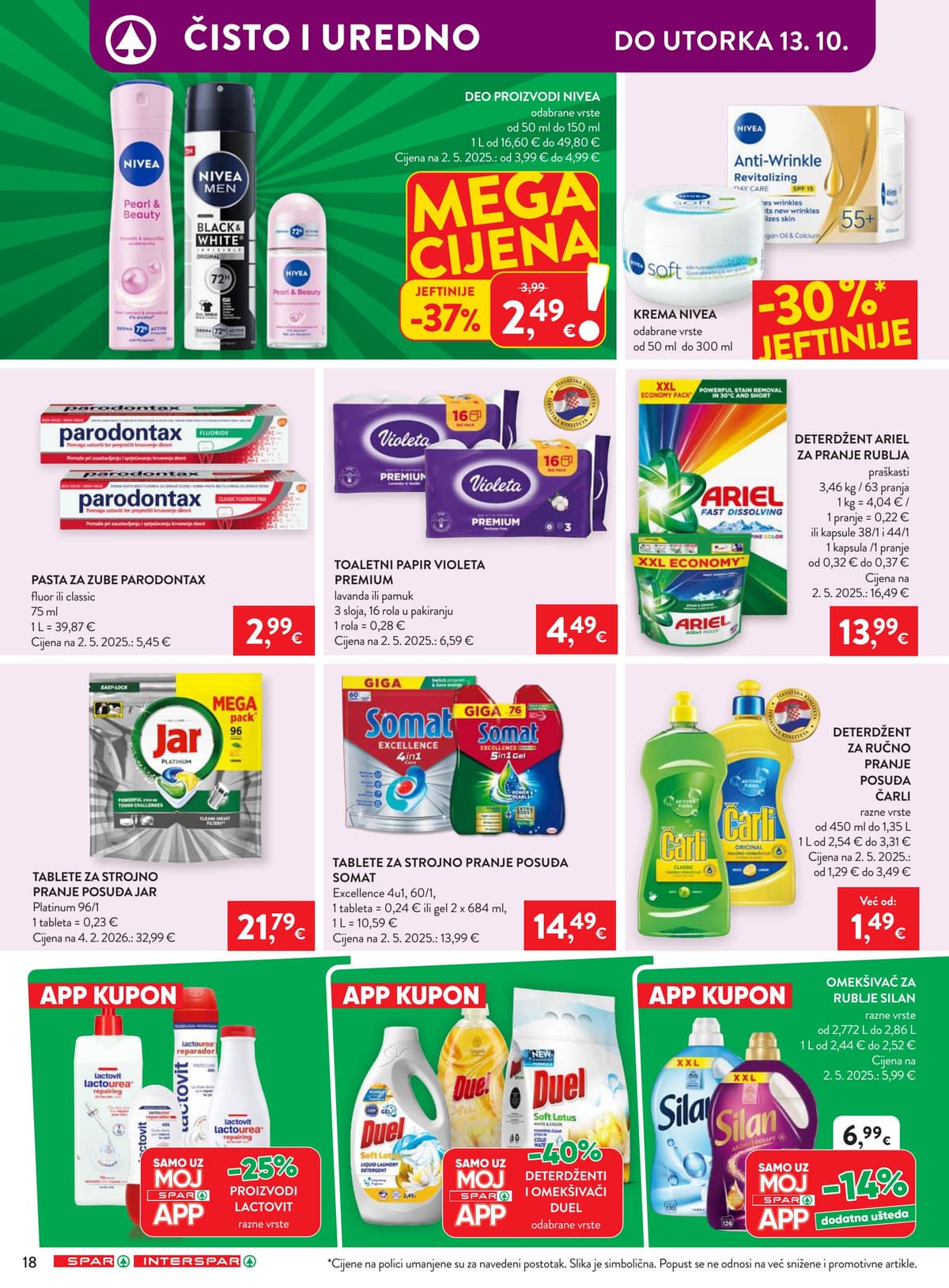Stranica 30. Spar kataloga - Tjedna Akcija od 16.10.2026.