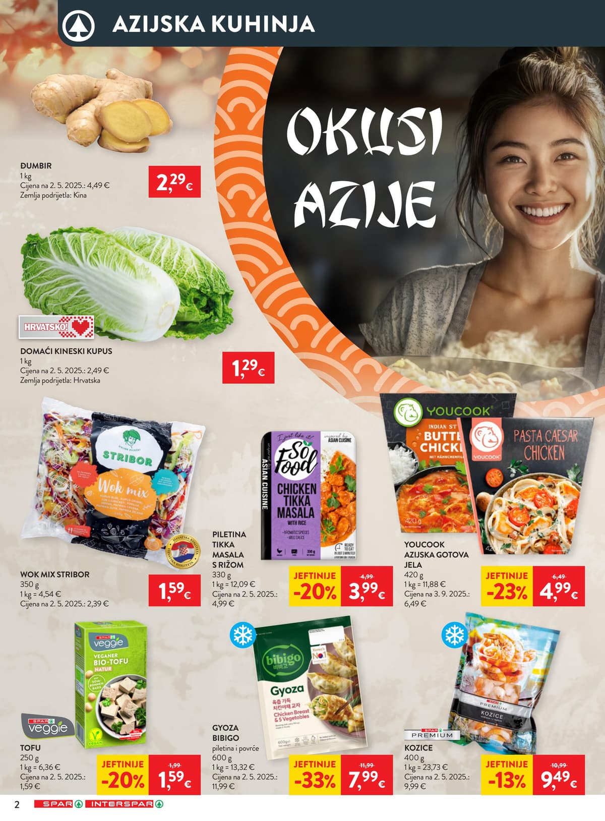 Stranica 2. Spar kataloga - Tjedna Akcija od 16.10.2026.