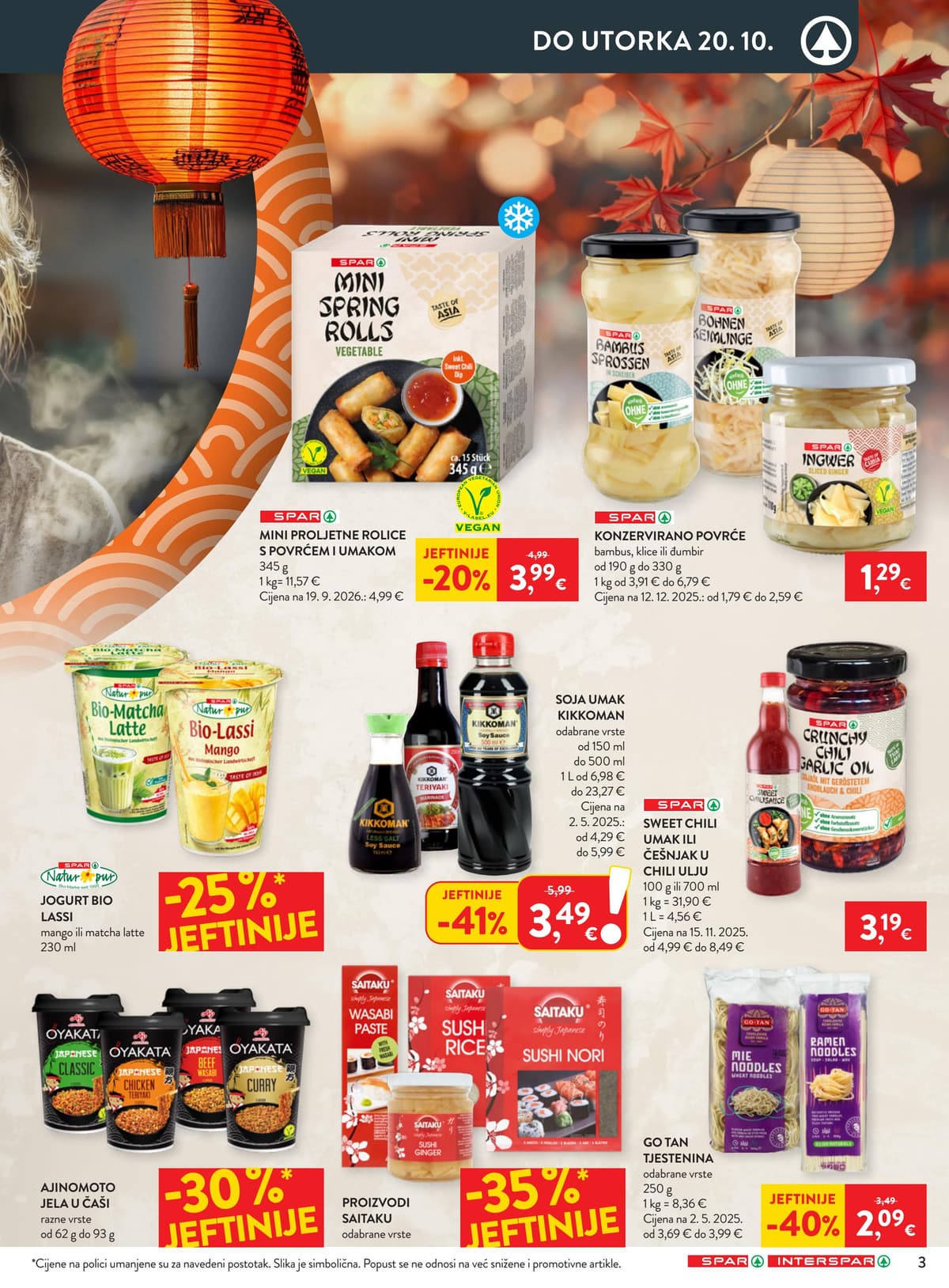 Stranica 3. Spar kataloga - Tjedna Akcija od 16.10.2026.