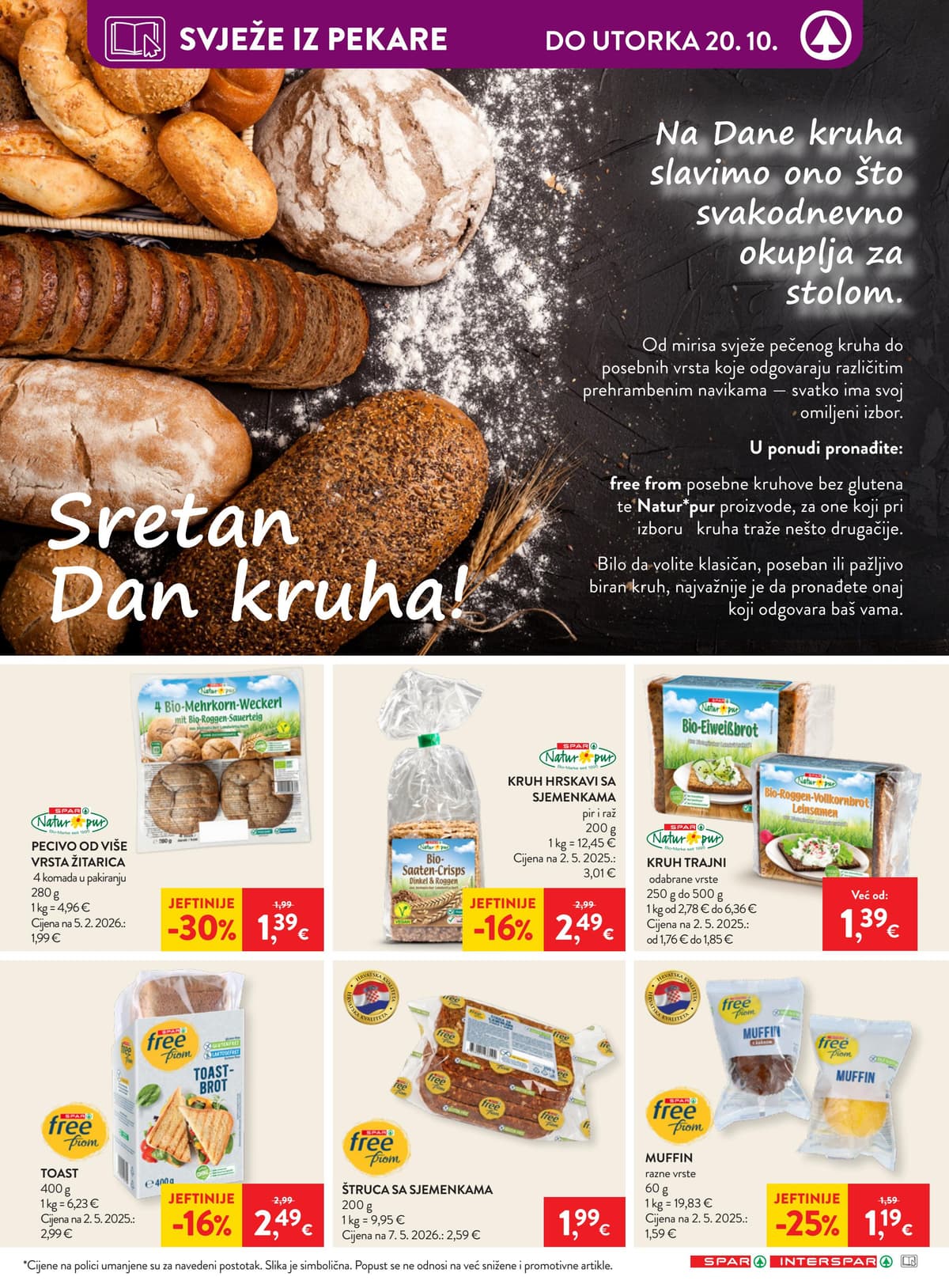 Stranica 15. Spar kataloga - Tjedna Akcija od 16.10.2026.