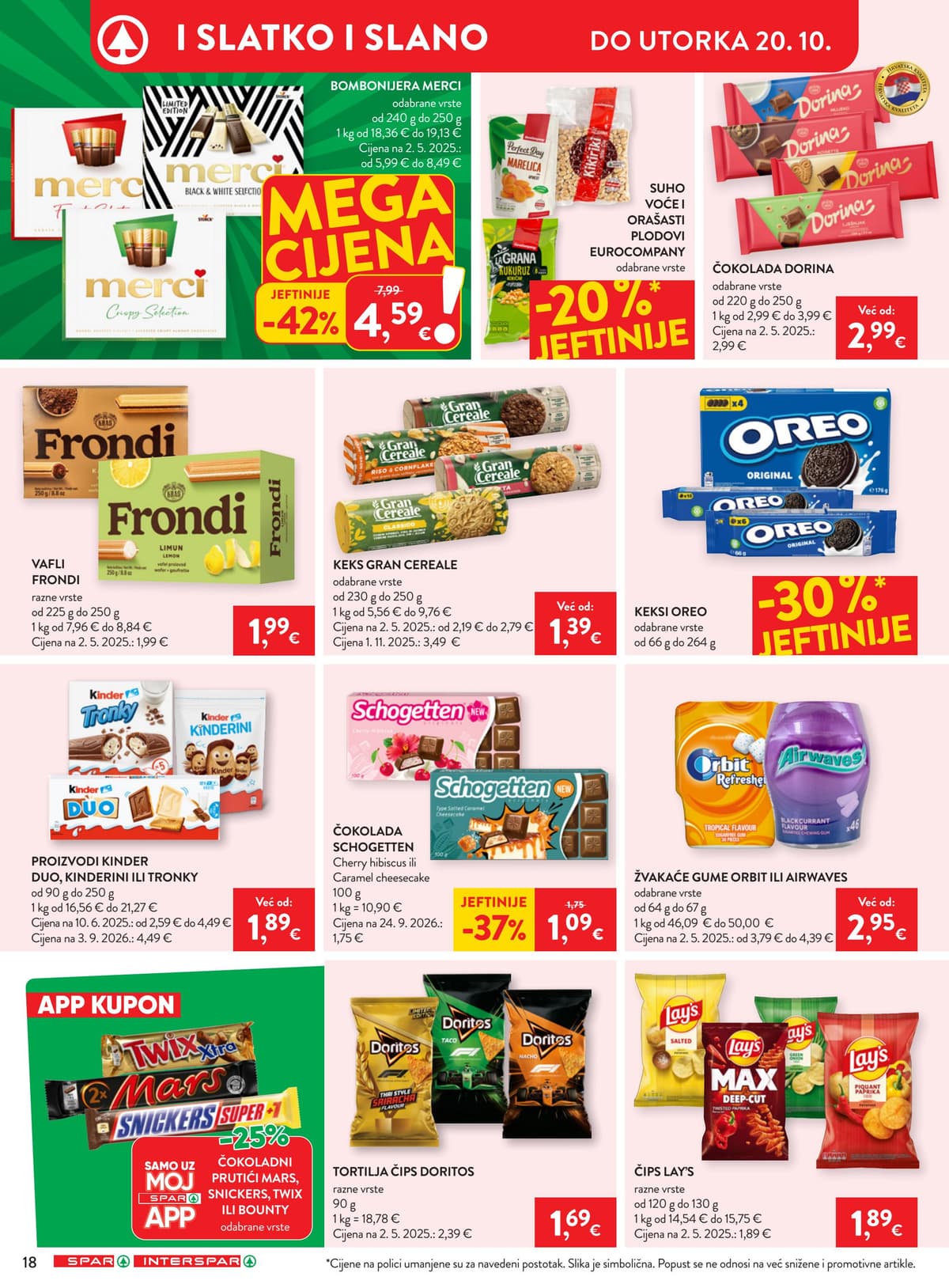 Stranica 26. Spar kataloga - Tjedna Akcija od 16.10.2026.