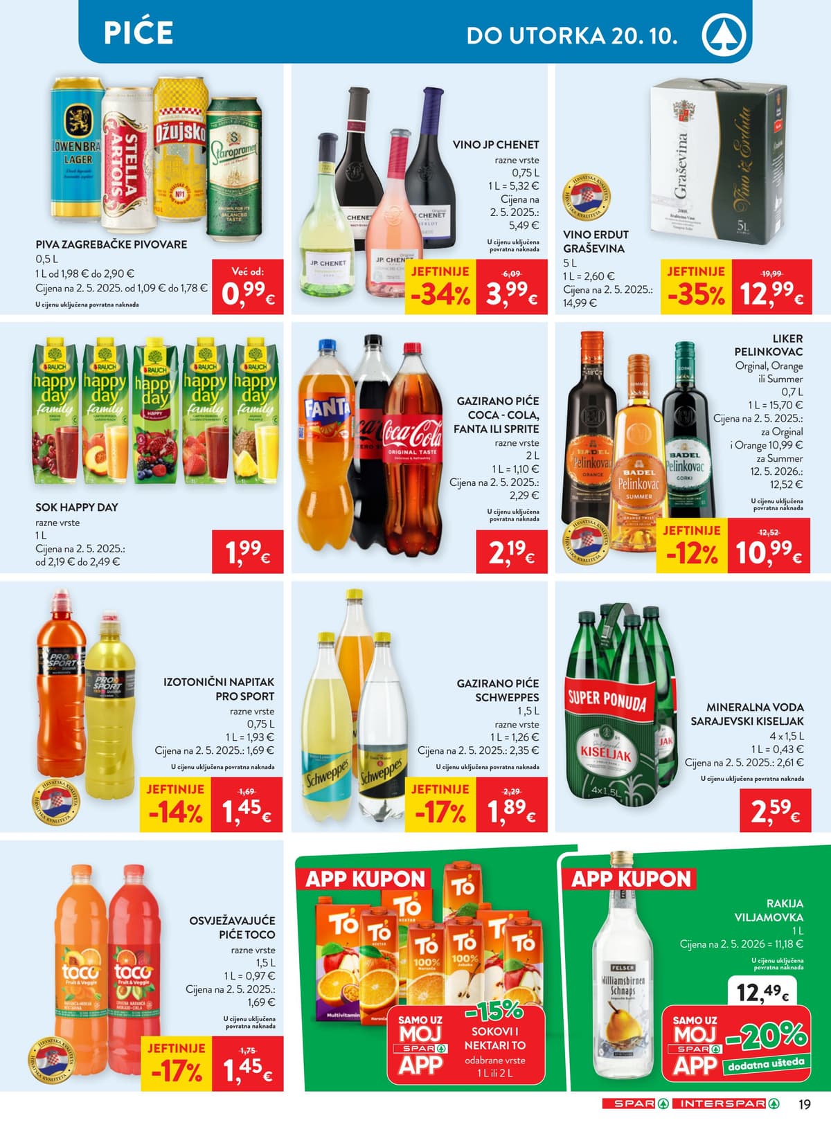 Stranica 31. Spar kataloga - Tjedna Akcija od 16.10.2026.