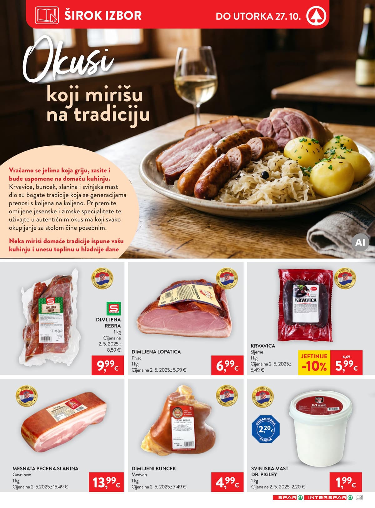 Stranica 15. Spar kataloga - Tjedna Akcija od 17.10.2026.
