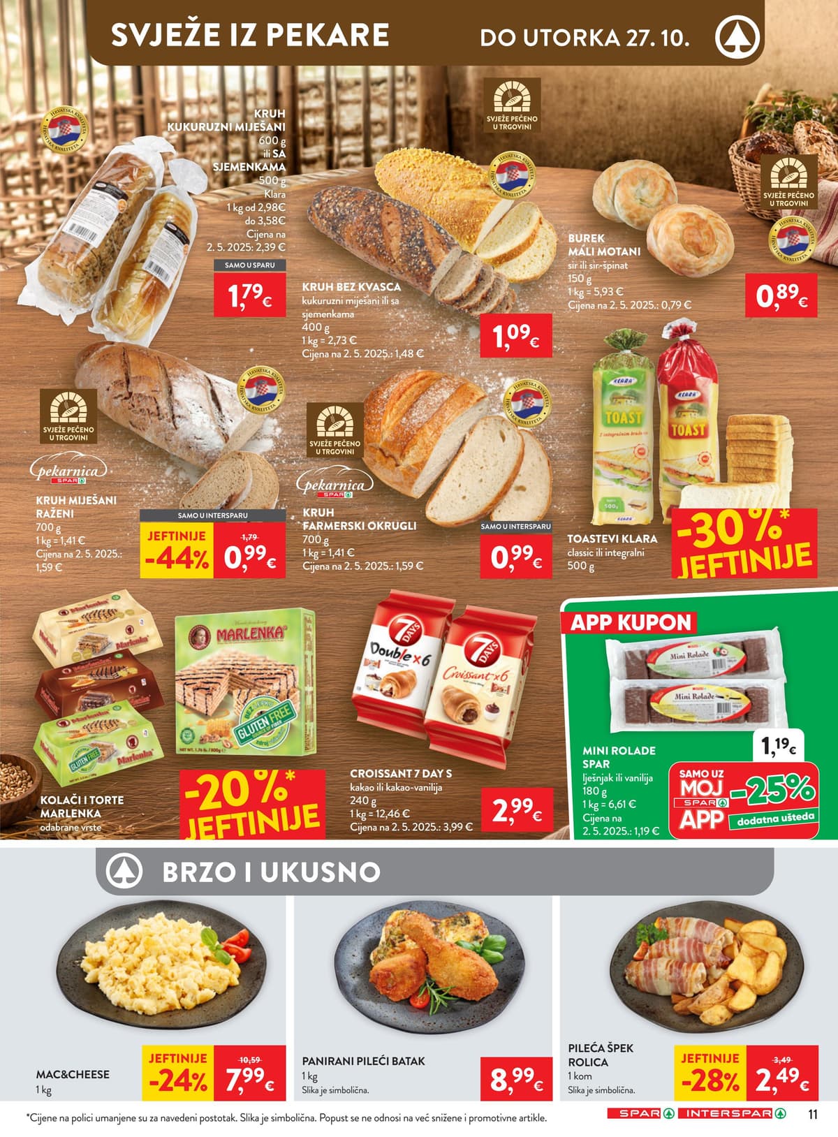 Stranica 16. Spar kataloga - Tjedna Akcija od 17.10.2026.