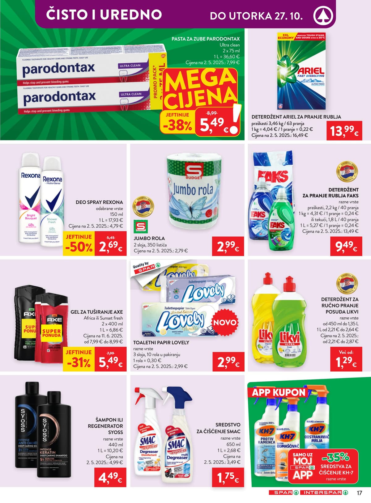 Stranica 31. Spar kataloga - Tjedna Akcija