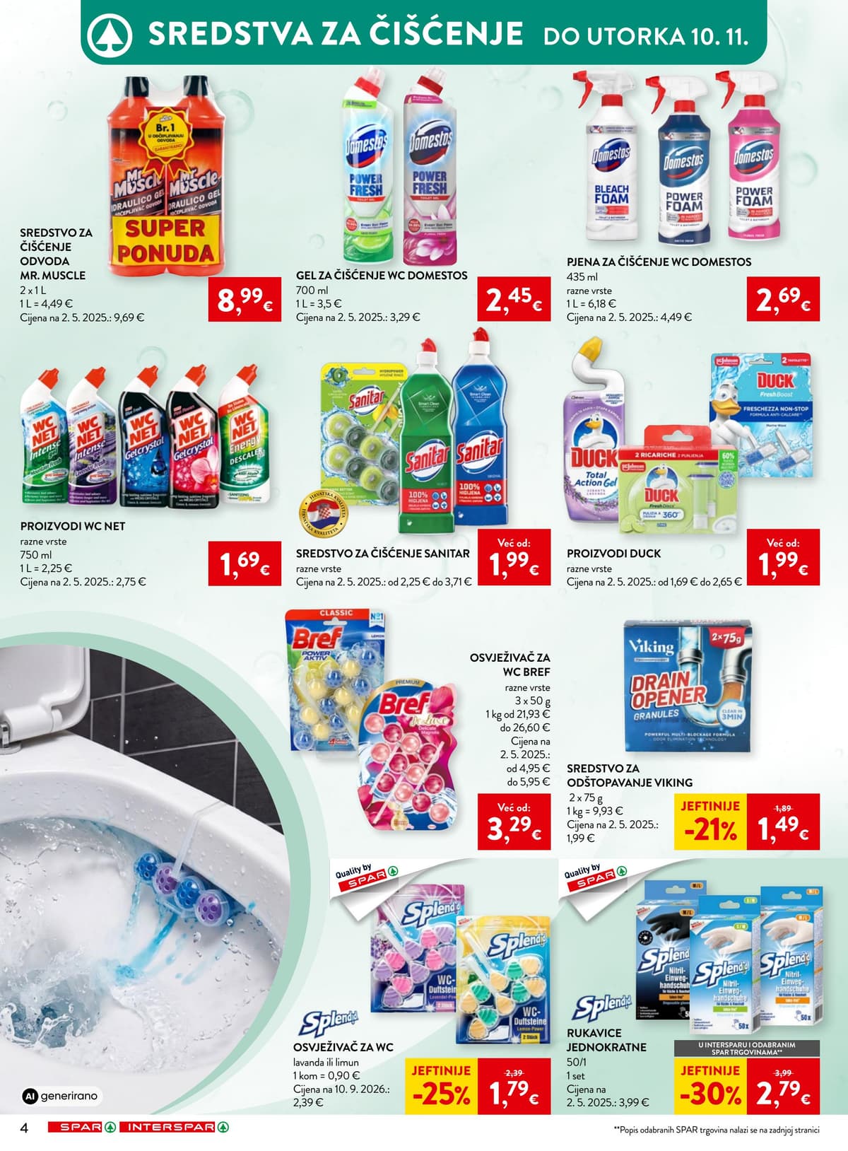 Stranica 4. Spar kataloga - Svježina, njega i sjaj u svakom trenutku od 18.10.2026.